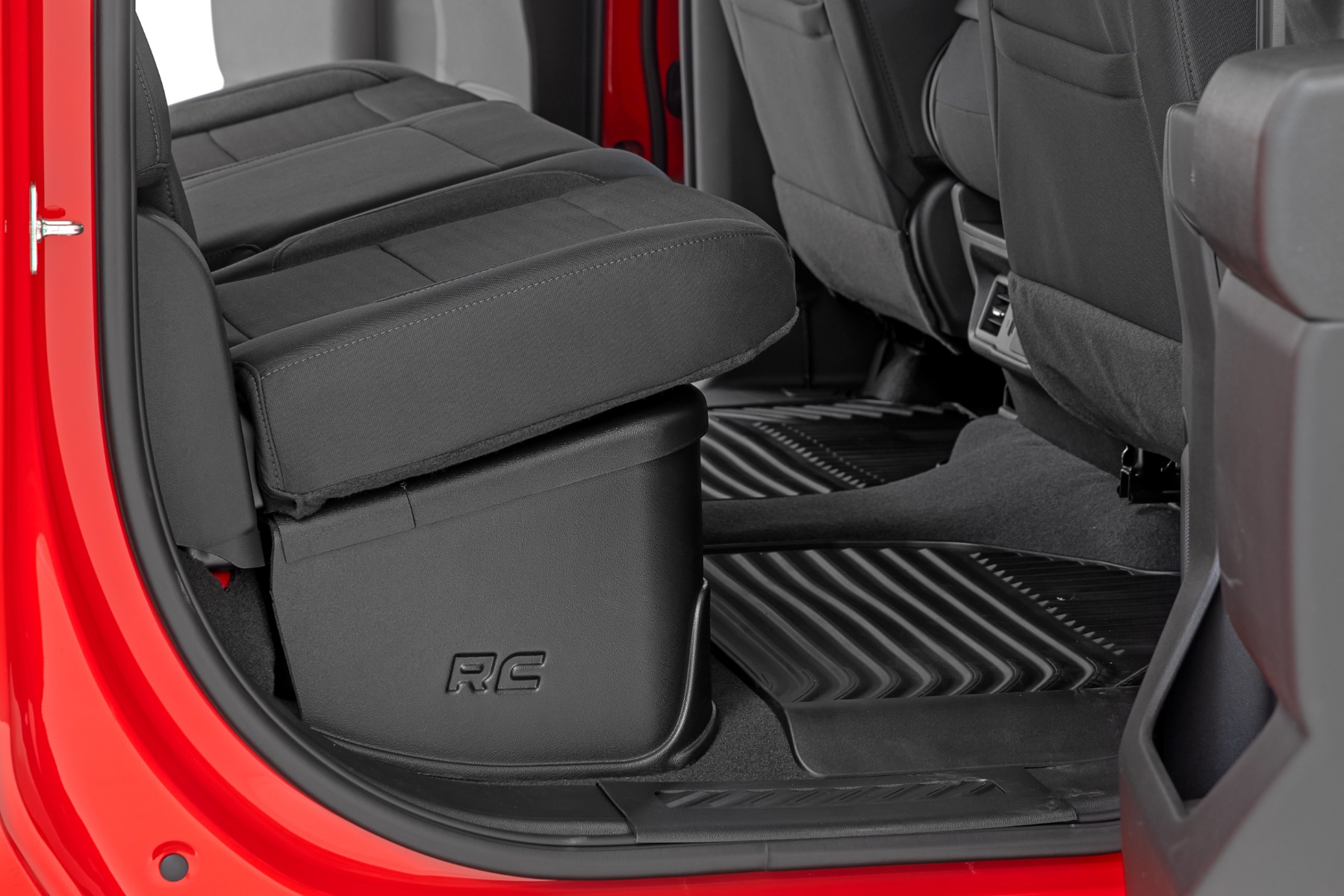 Under Seat Storage with Locking Lid | Crew Cab | Chevy/GMC 1500/2500HD/3500HD (19-26) view 3