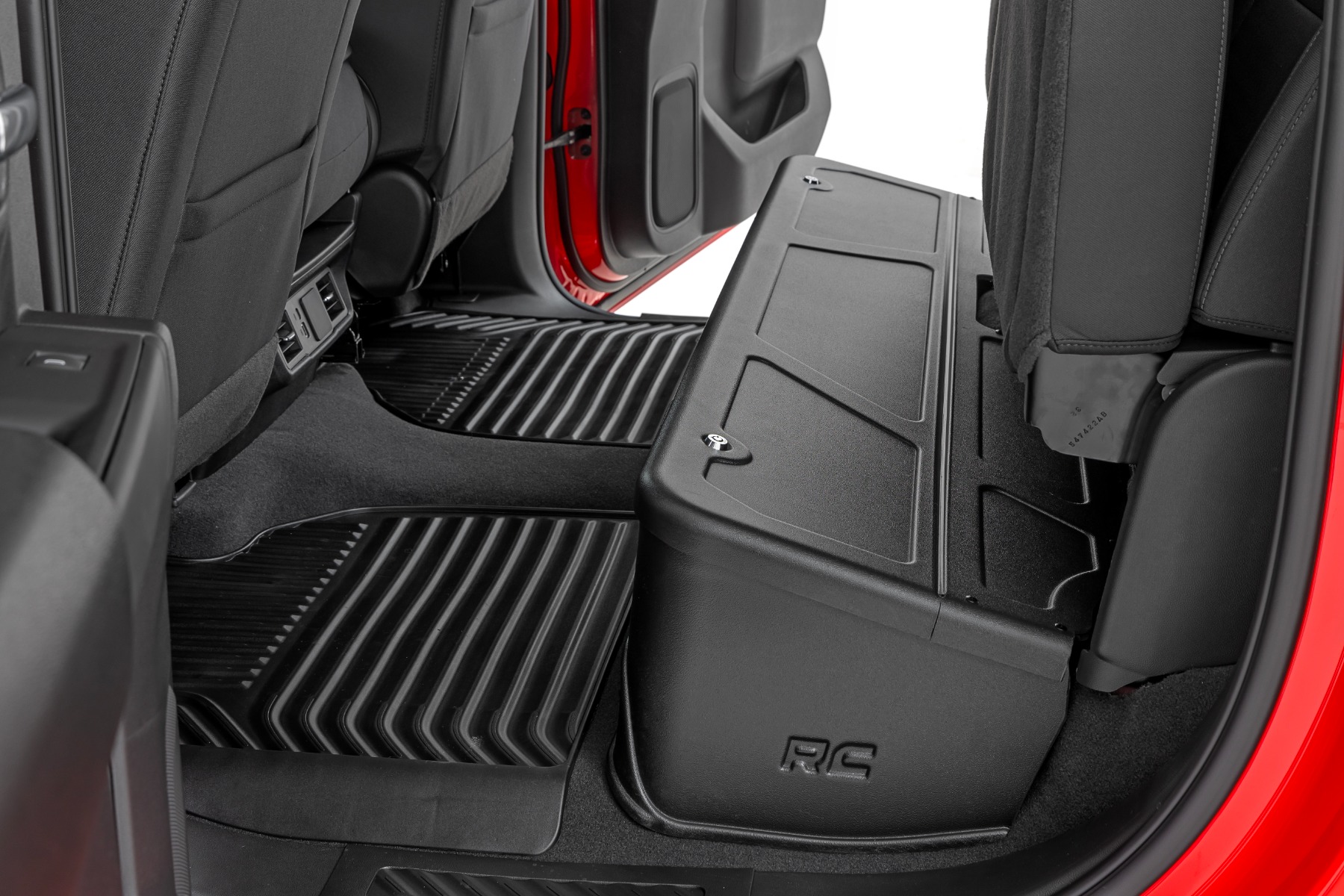 Under Seat Storage with Locking Lid | Crew Cab | Chevy/GMC 1500/2500HD/3500HD (19-26) view 2