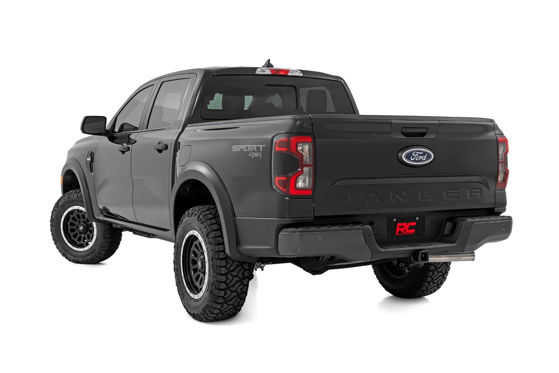 Sport Fender Flares | YZ Oxford White | Ford Ranger 2WD/4WD (2024-2026) view 3
