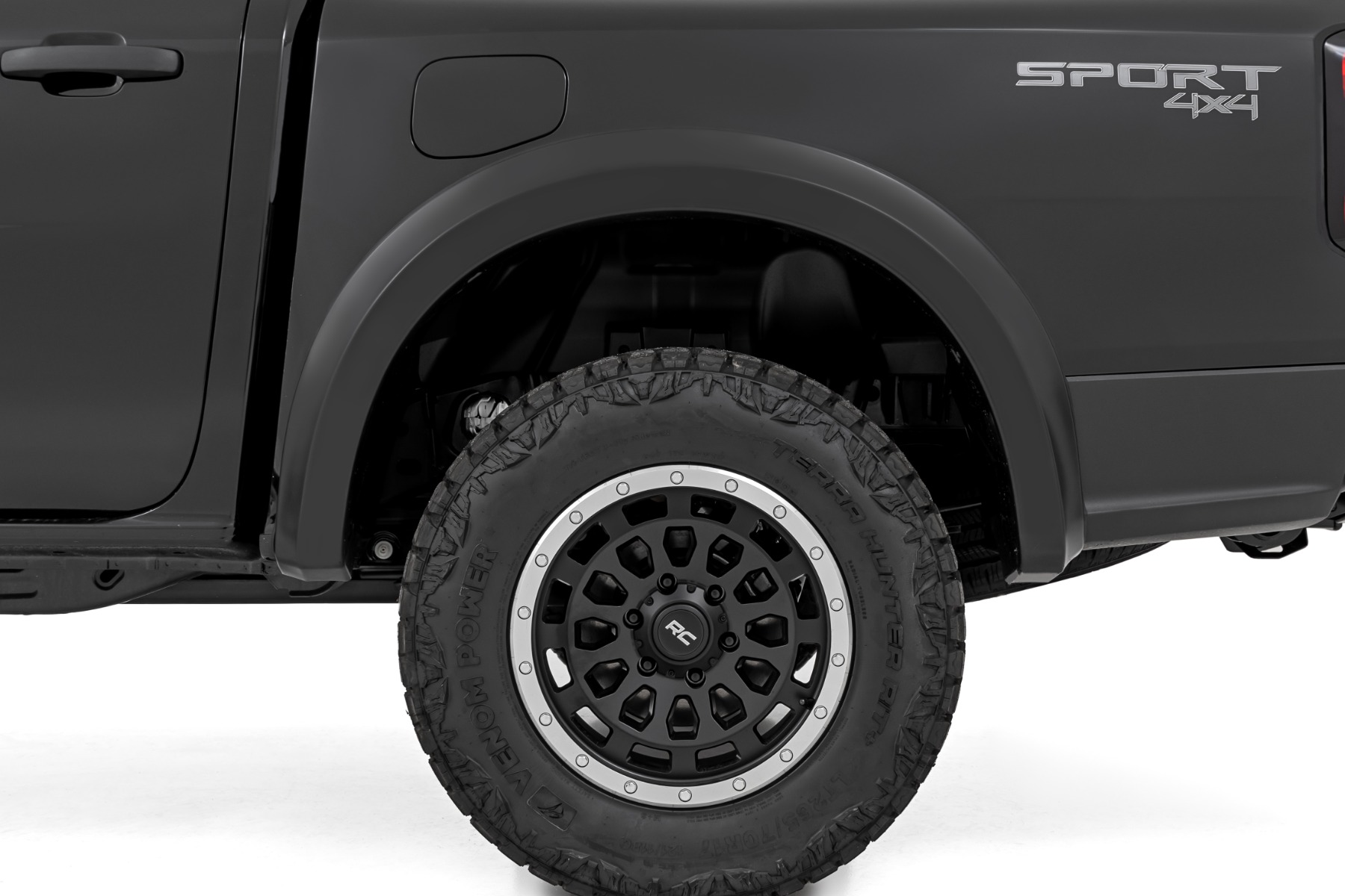 Sport Fender Flares | G1 Absolute Black | Ford Ranger 2WD/4WD (2024-2026) — view 5