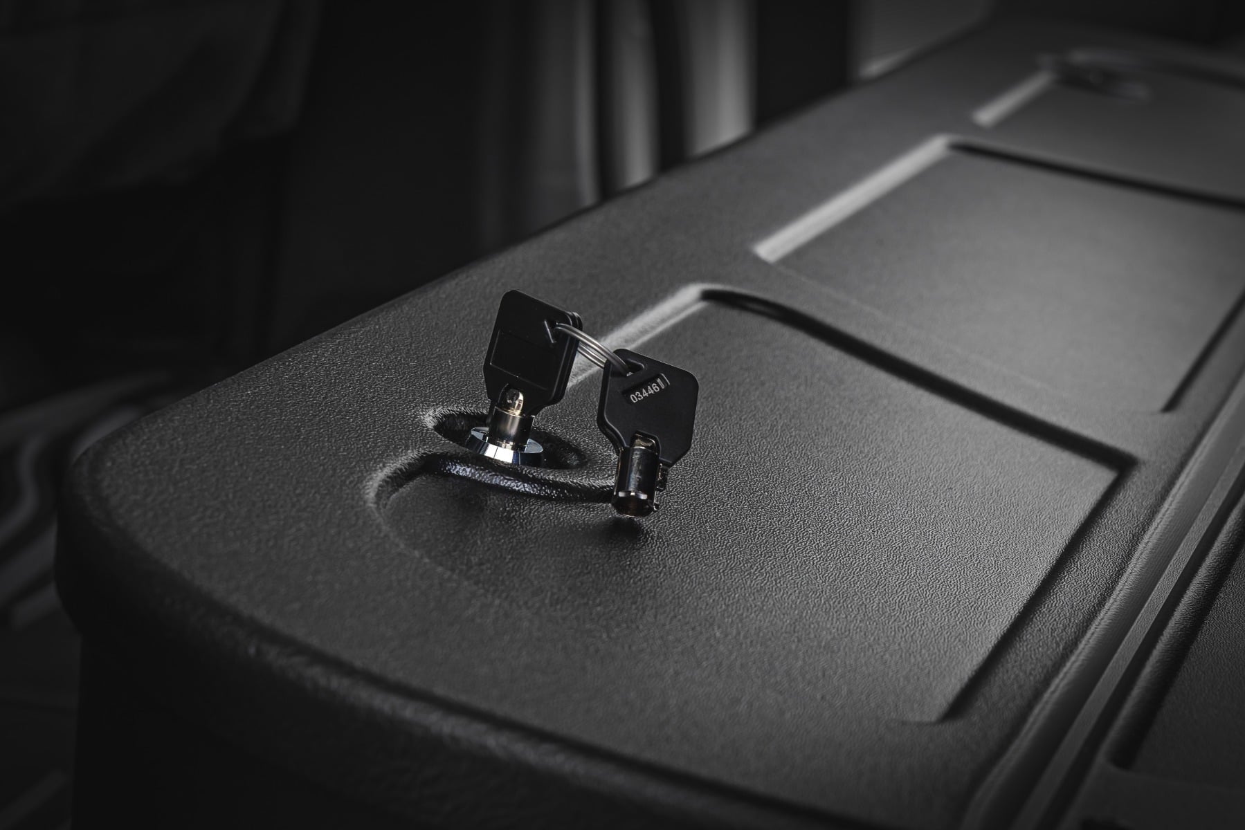 Under Seat Storage with Locking Lid | Ford F-150/F-250/F-350/Raptor  (15-26) — view 4