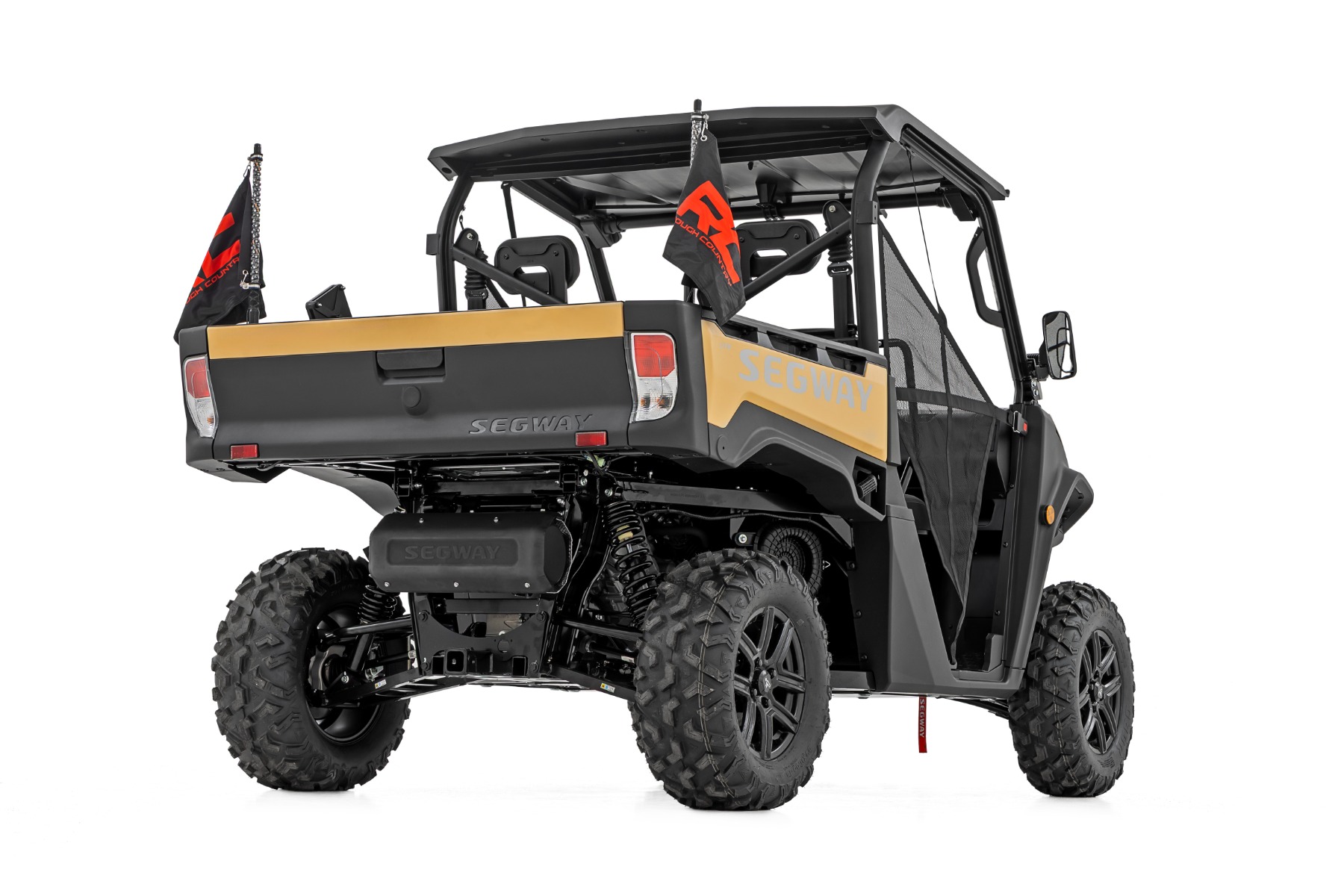 Whip Mount | 4' Multl-Color LED Whip Pair | Can-AM Defender/Segway — view 2