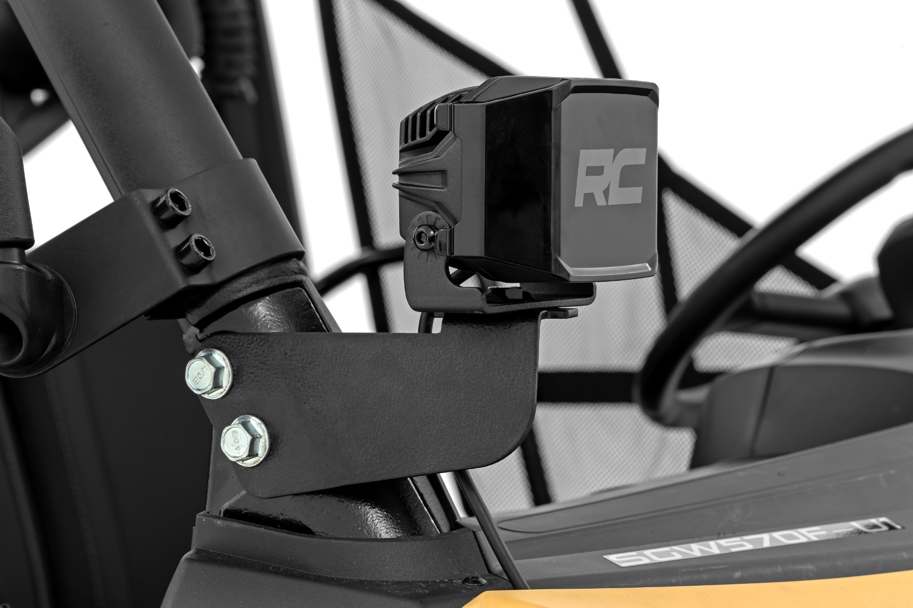 LED Light Kit | Front Mount | 2" Black Pair | Segway 570 F — view 6
