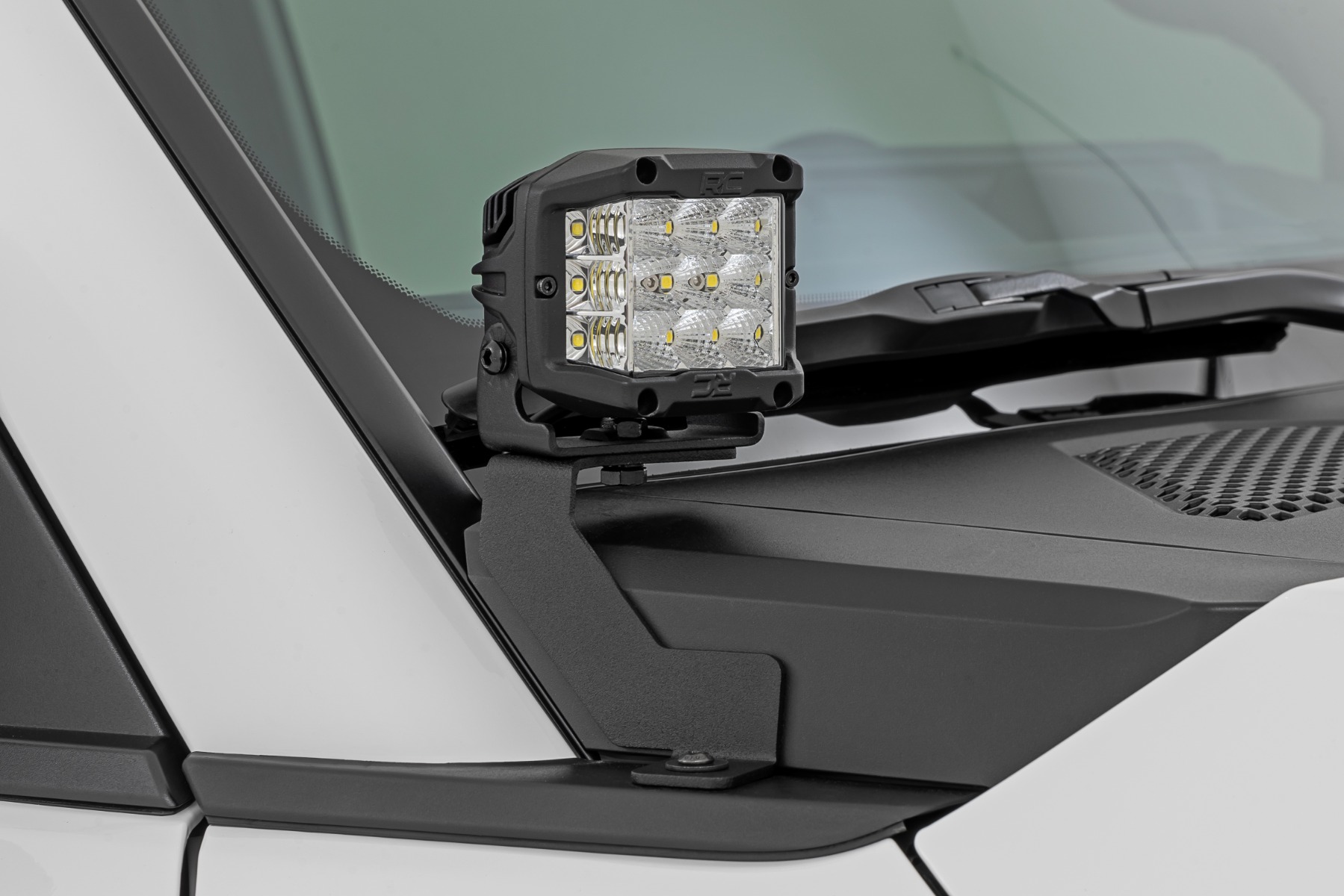 LED Light Kit | Ditch Mount | 2" Black Pair | Amber DRL | Toyota Land Cruiser (24-26) — view 3