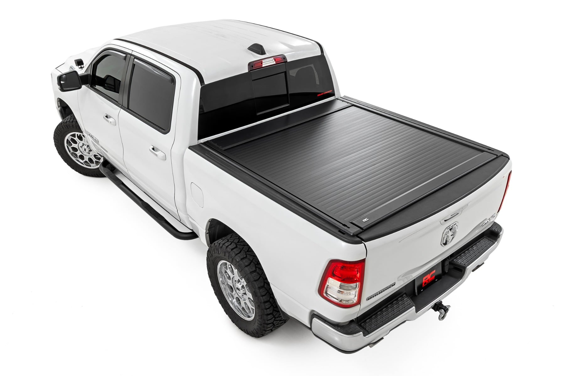 Manual Retractable Bed Cover | 5'7" Bed | Ram 1500 (19-26)/1500 TRX (21-24) view 4