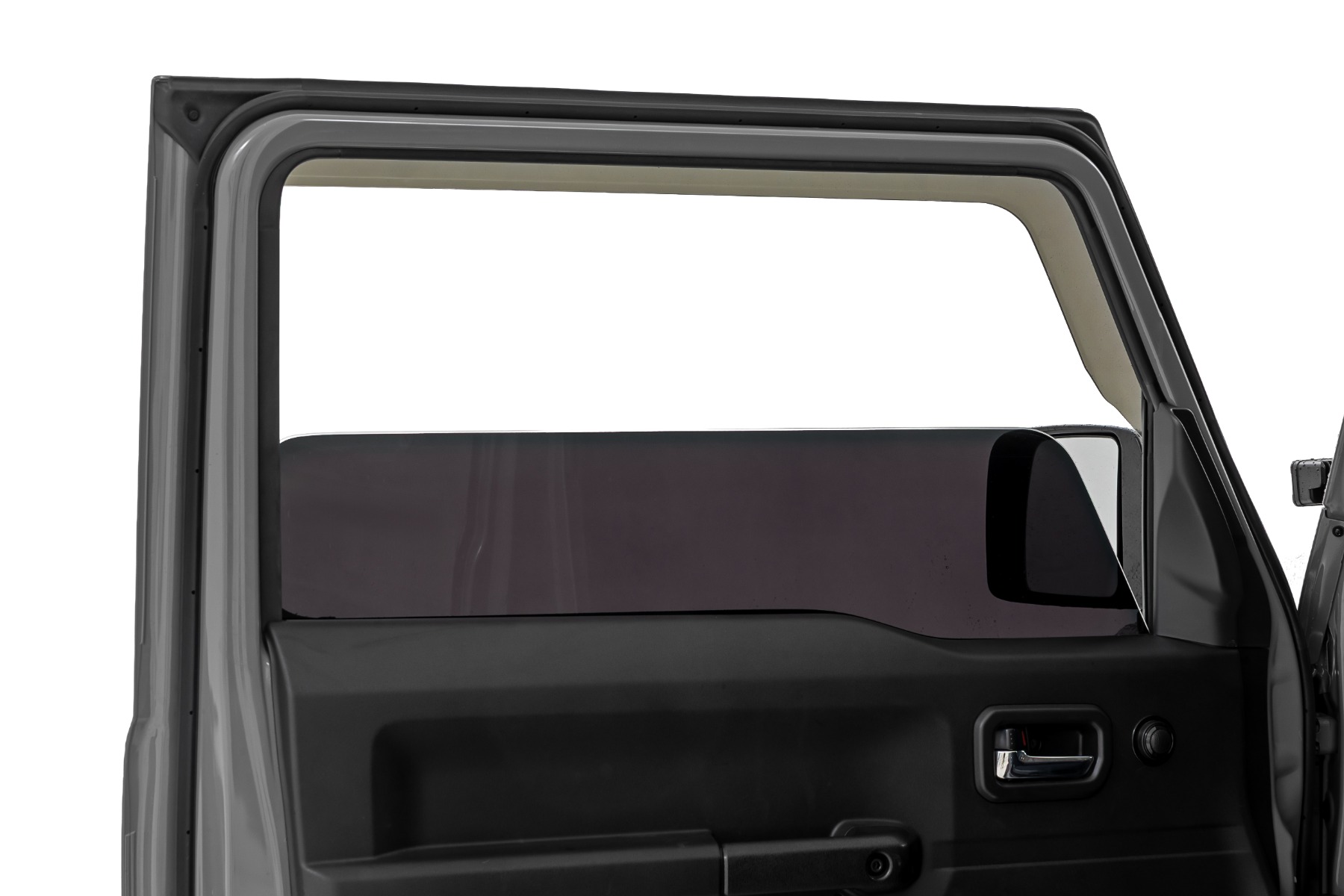 Impact Resistant Side Window Deflectors | Tape On Rain Guard | Suzuki Jimny 3 Door (2018-2026) view 3