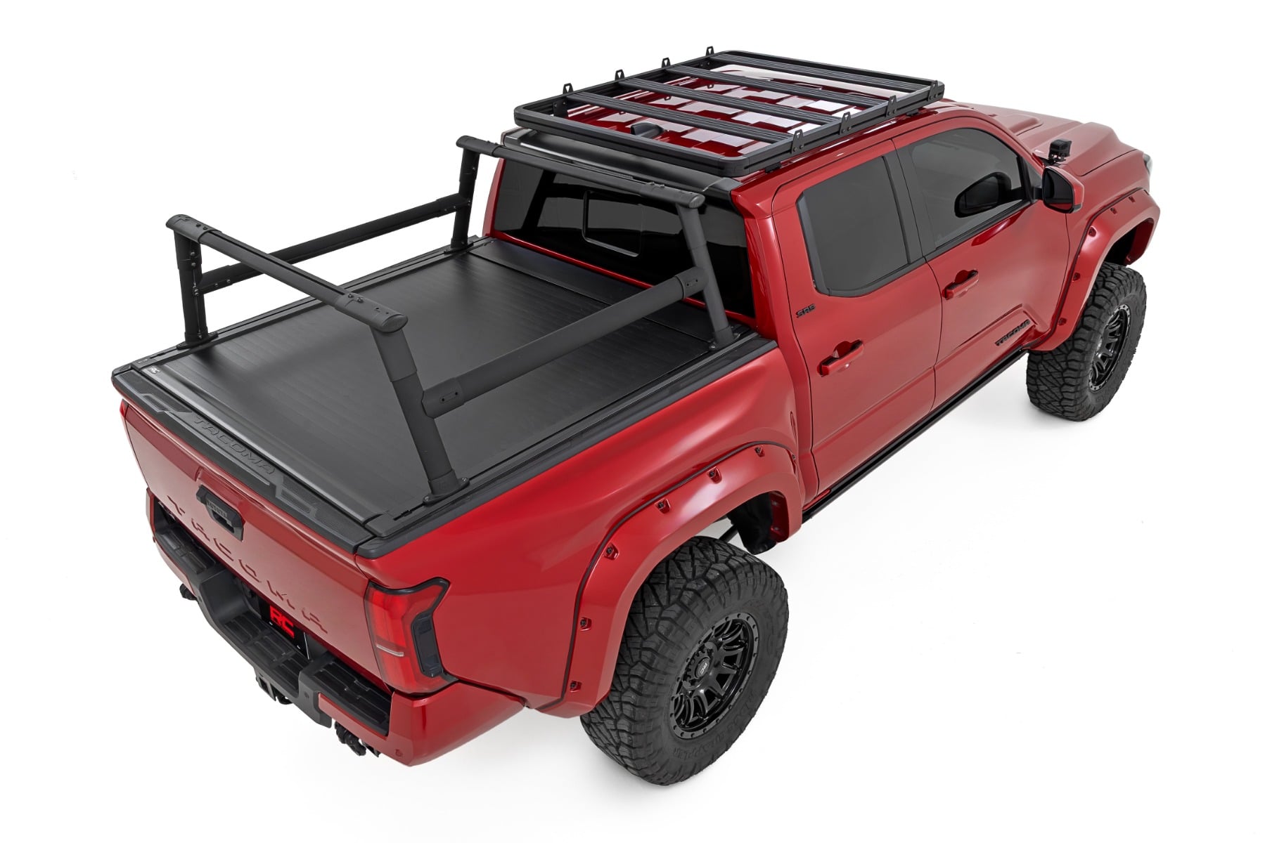 Bed Rack | T-Slot Compatible | Aluminum | Toyota Tacoma 2WD/4WD (2024-2026) view 3