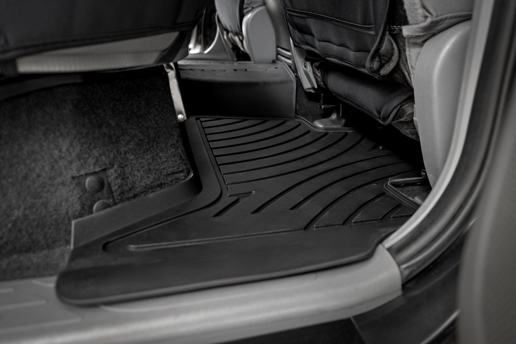 Flex-Fit Floor Mats | Front and Rear | Toyota Tacoma 2WD/4WD (2012-2015) — view 4