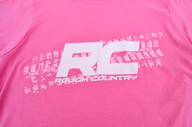 Rough Country T-Shirt | Women Fts Fit | Pink | Size M — view 2