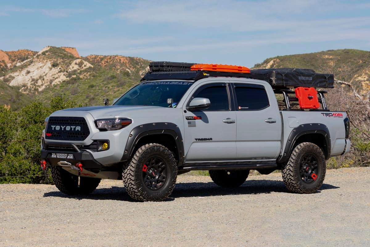 Defender Fender Flares | 1D6 Silver Sky Metallic | Toyota Tacoma (16-23) — view 2