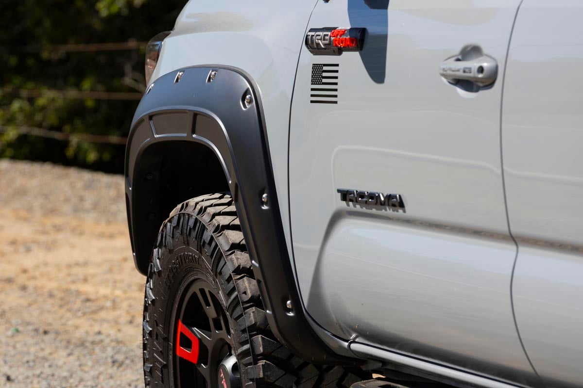 Defender Fender Flares | 1D6 Silver Sky Metallic | Toyota Tacoma (16-23) — view 6