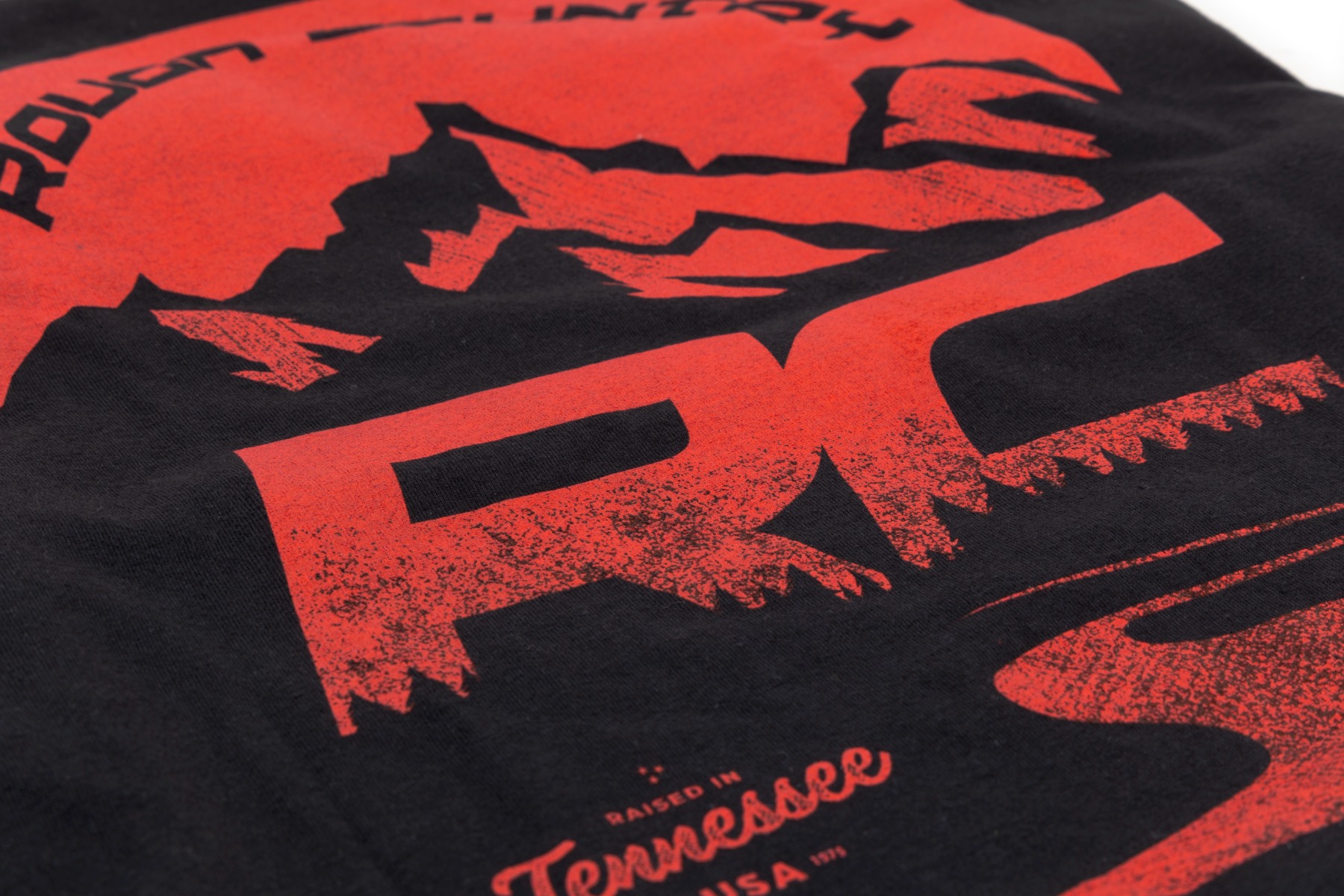 Rough Country T-Shirt | RC Mountains | Black | SM — view 2