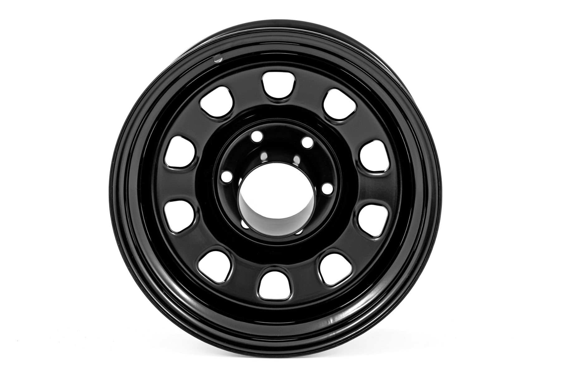 Steel Wheel | Black | 17x9 | 5x5 | 3.30 Bore | +0 view 2