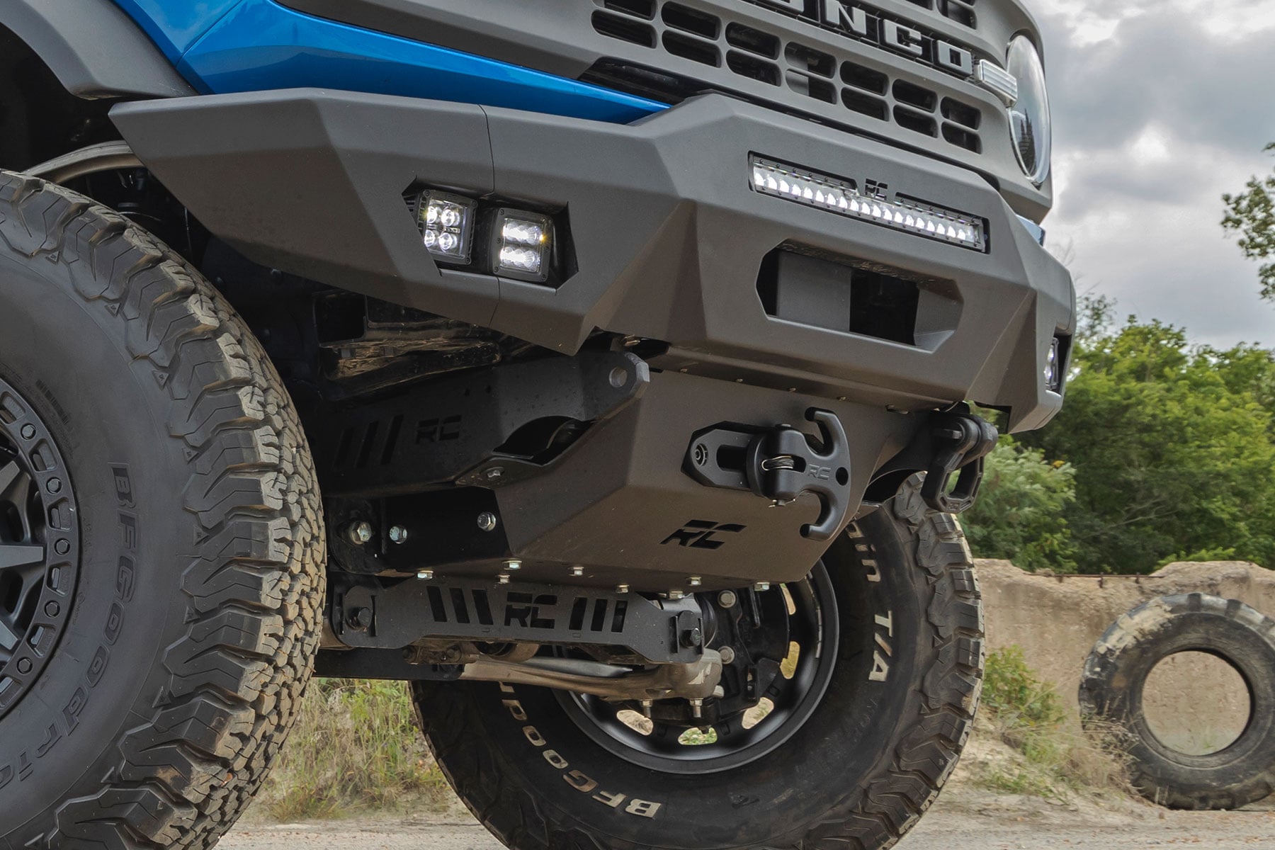 Hidden Winch Mount | All Models | Ford Bronco 4WD (2021-2026) — view 3