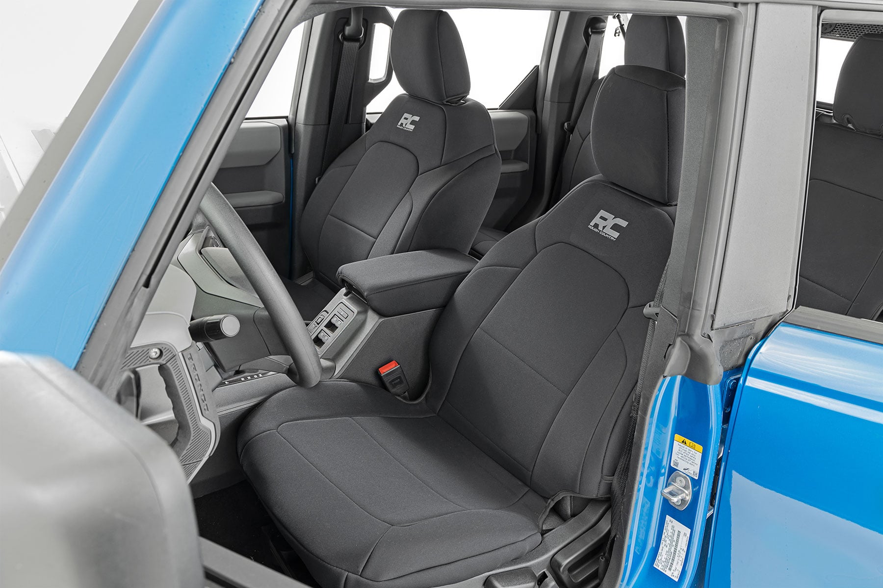 Seat Covers | Bucket Seats | FR & RR | Ford Bronco 4WD (2021-2026) view 2