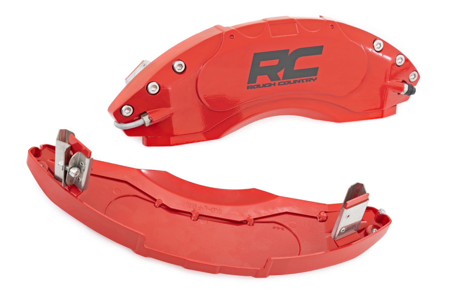 Caliper Covers | Front and Rear | Red | Toyota Tacoma 2WD/4WD (2024-2026) — view 5