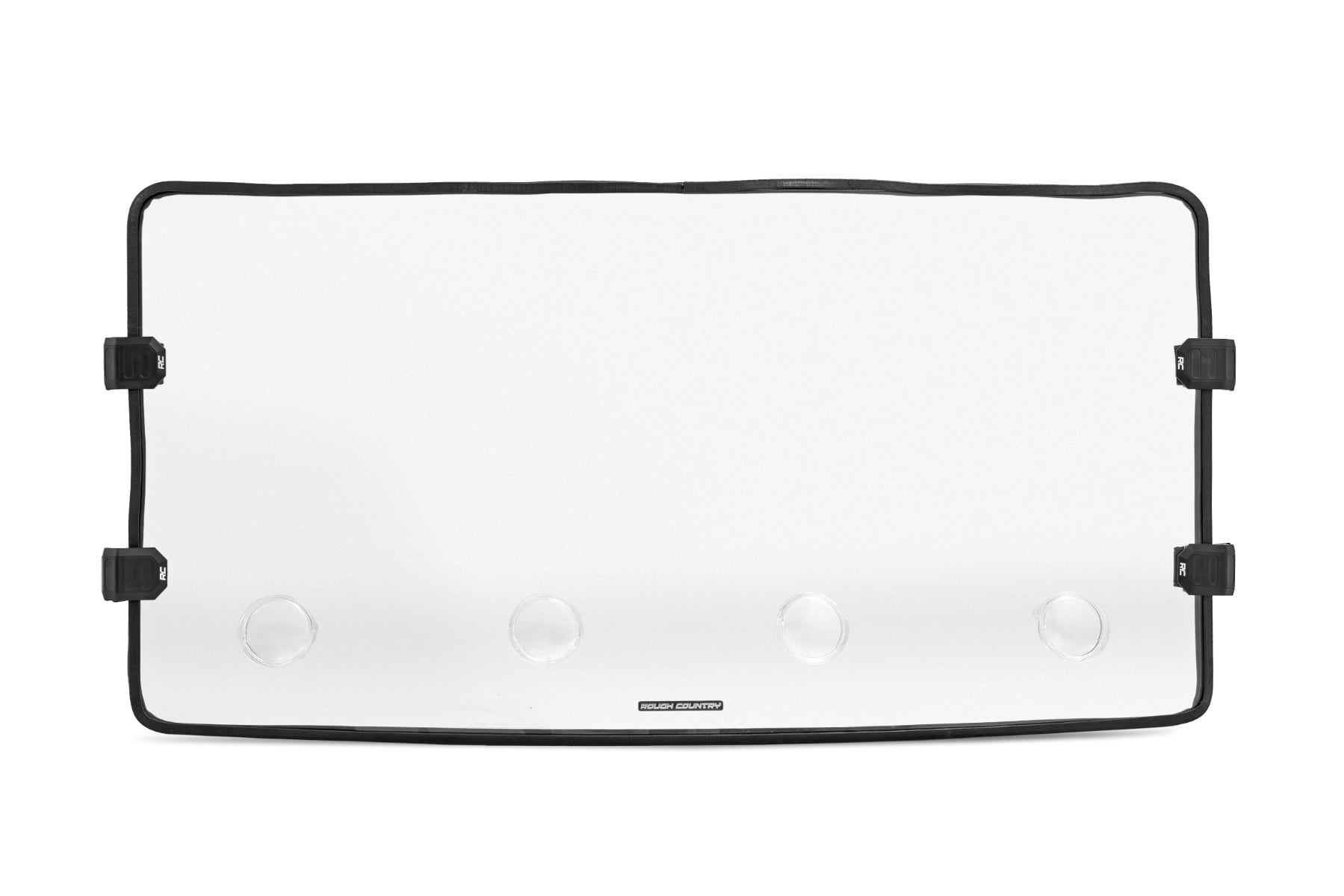 Vented Full Windshield | Scratch Resistant | CFMOTO UFORCE U10 Pro — view 4
