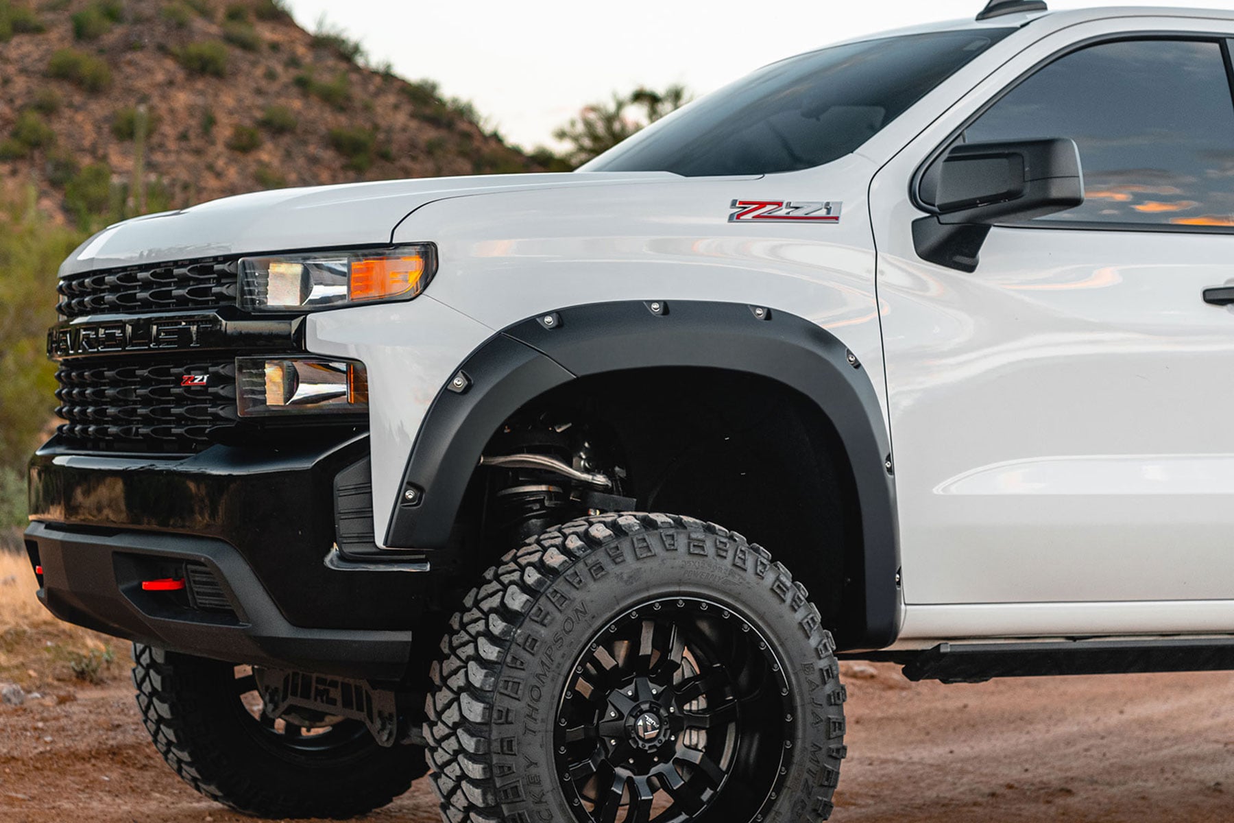 Pocket Fender Flares | GPA Graphite | Chevy Silverado 1500 2WD/4WD (19-21) — view 5