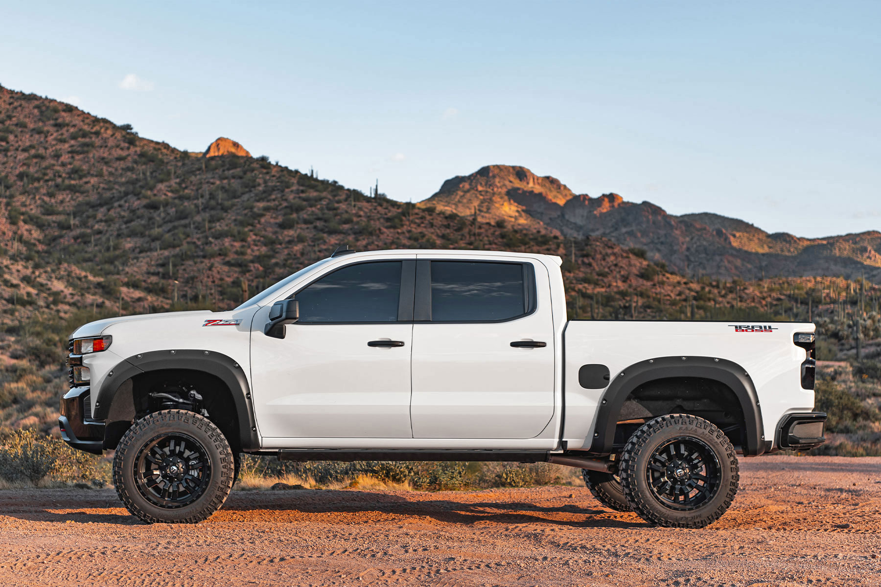 Pocket Fender Flares | GAN Silver Ice Metallic | Chevy Silverado 1500 (19-21) — view 6