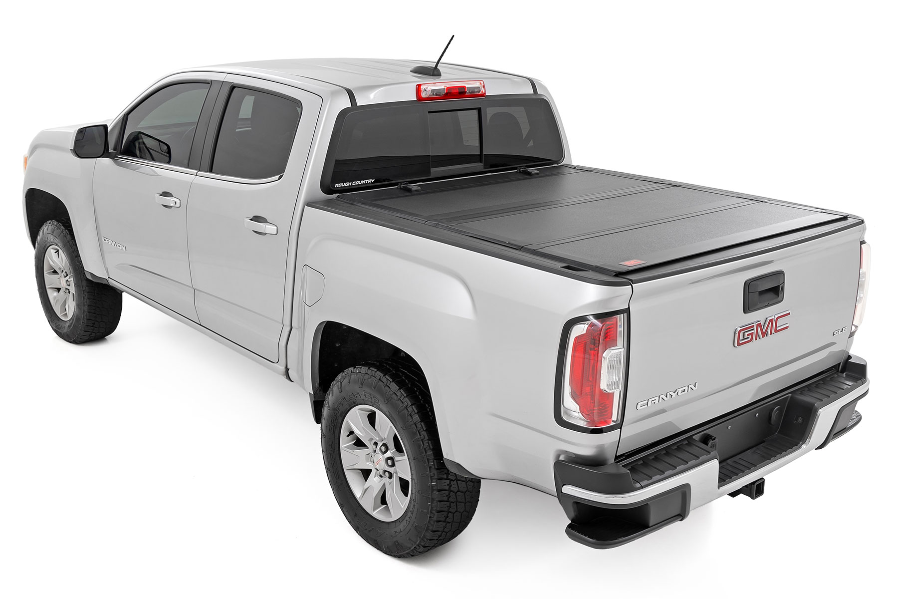 Hard Tri-Fold Flip Up Bed Cover | 5' Bed | Chevy/GMC Canyon/Colorado (15-26) view 6
