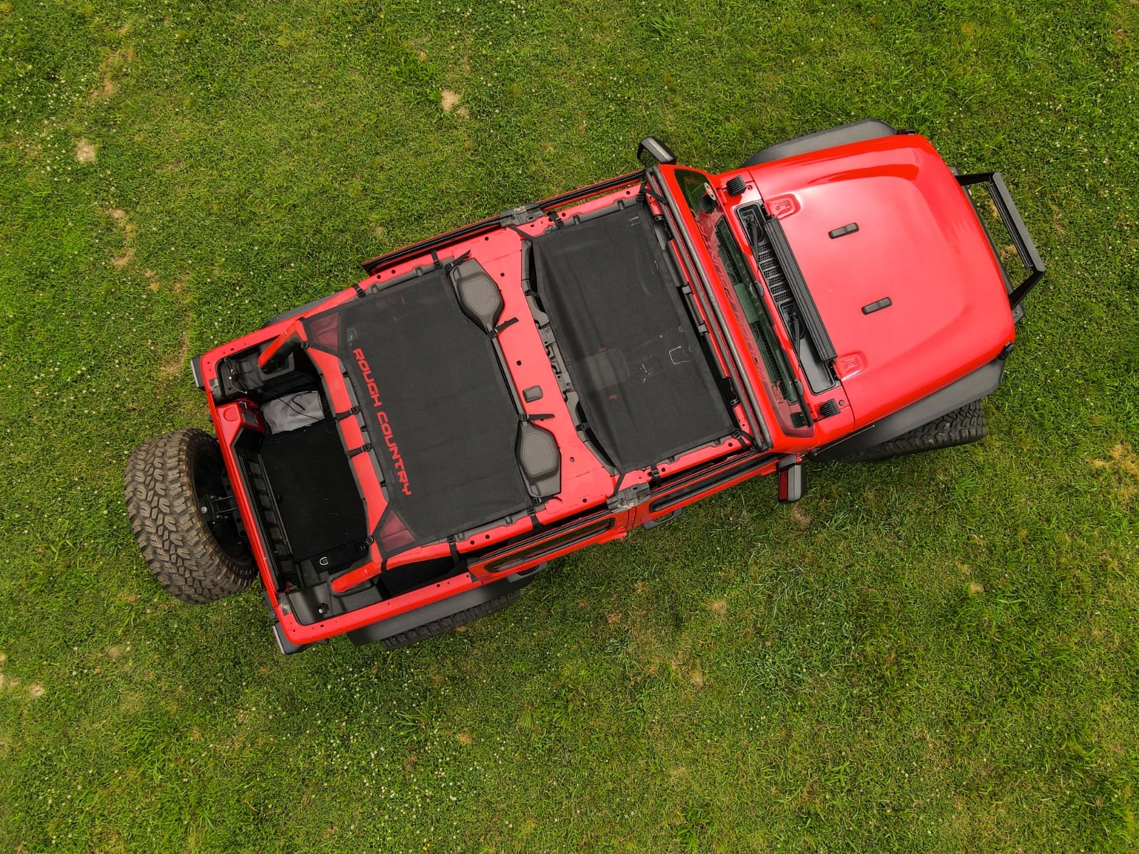 Mesh Bikini Top Plus | Black | Jeep Wrangler JL (21-23)/Wrangler Unlimited (18-23) — view 3