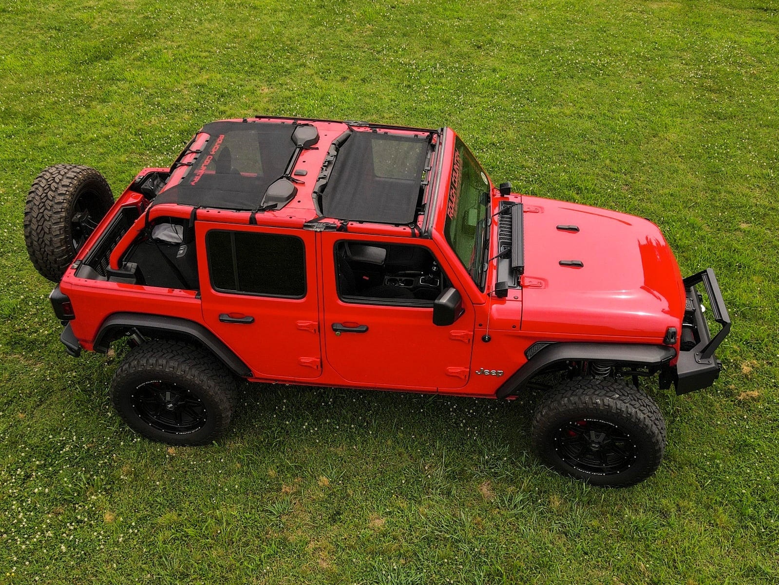 Mesh Bikini Top Plus | Black | Jeep Wrangler JL (21-23)/Wrangler Unlimited (18-23) — view 4