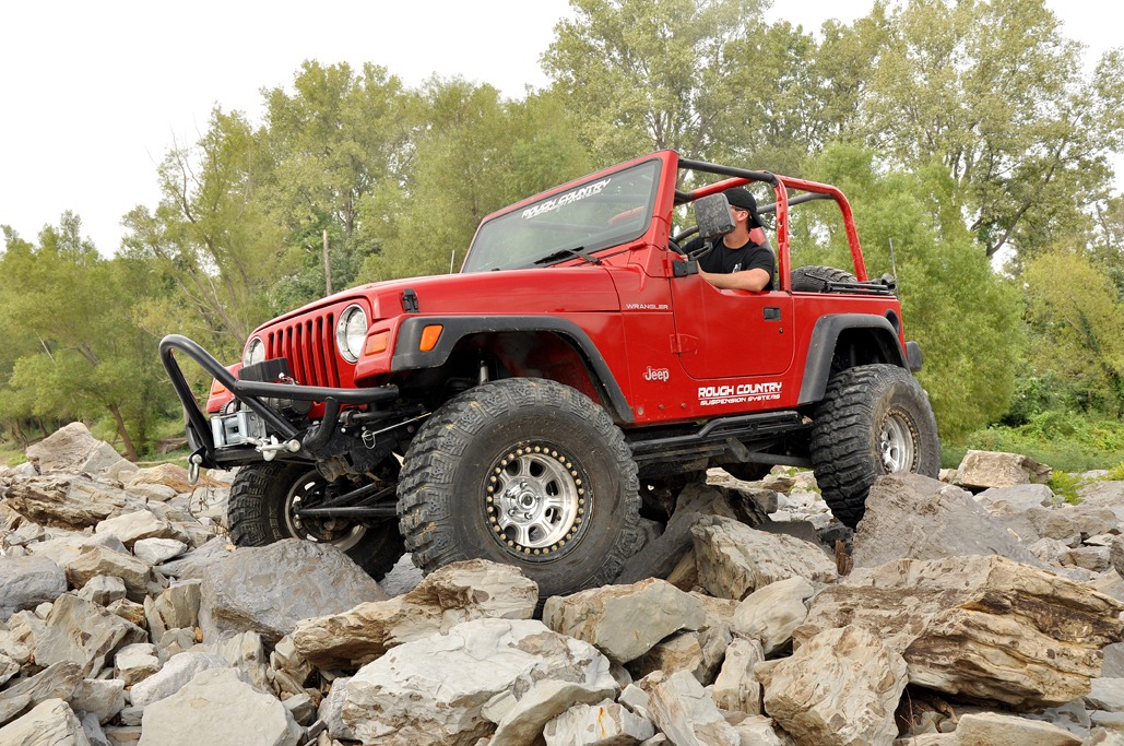 4 Inch Lift Kit | Long Arm | V2 | Jeep Wrangler TJ 4WD (1997-2006) — view 3