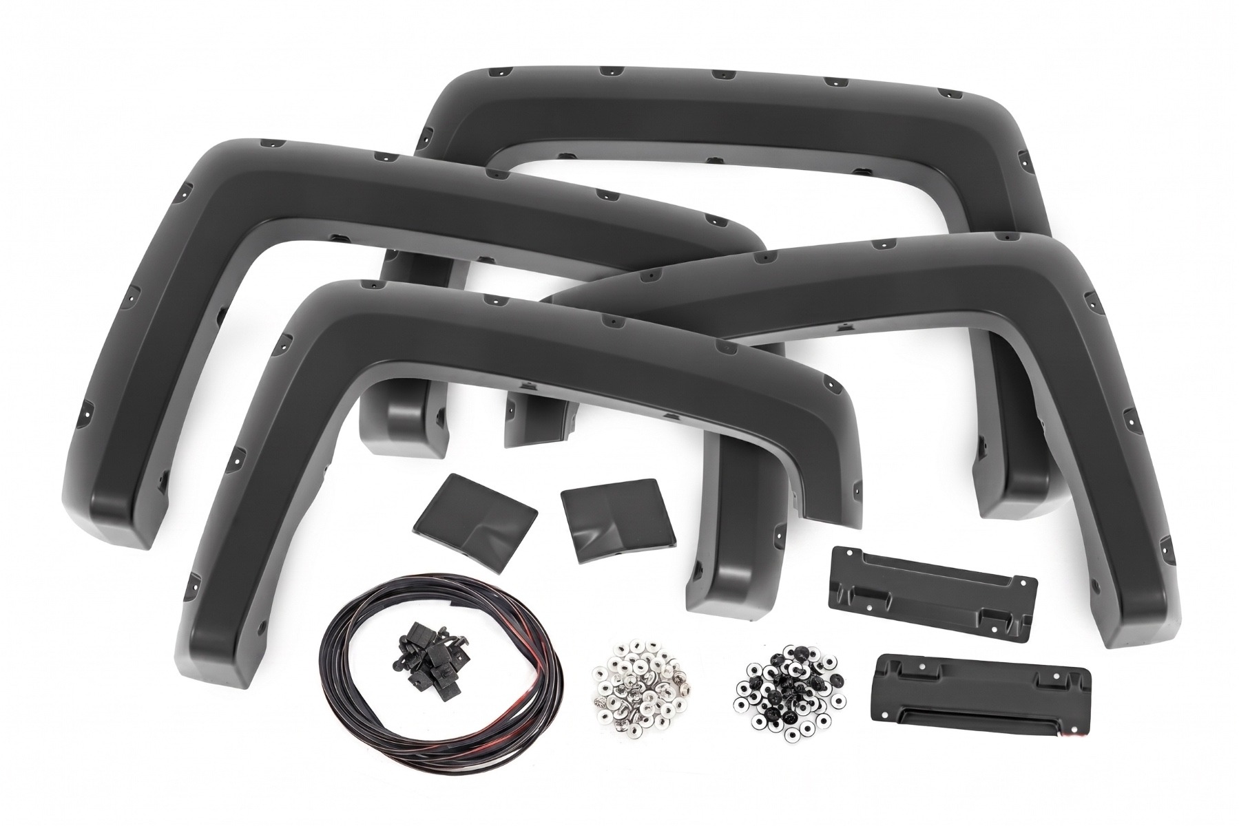 Pocket Fender Flares | 6'7" & 8' Bed | GPA Graphite | Chevy Silverado 1500 (14-18)/2500HD — view 3