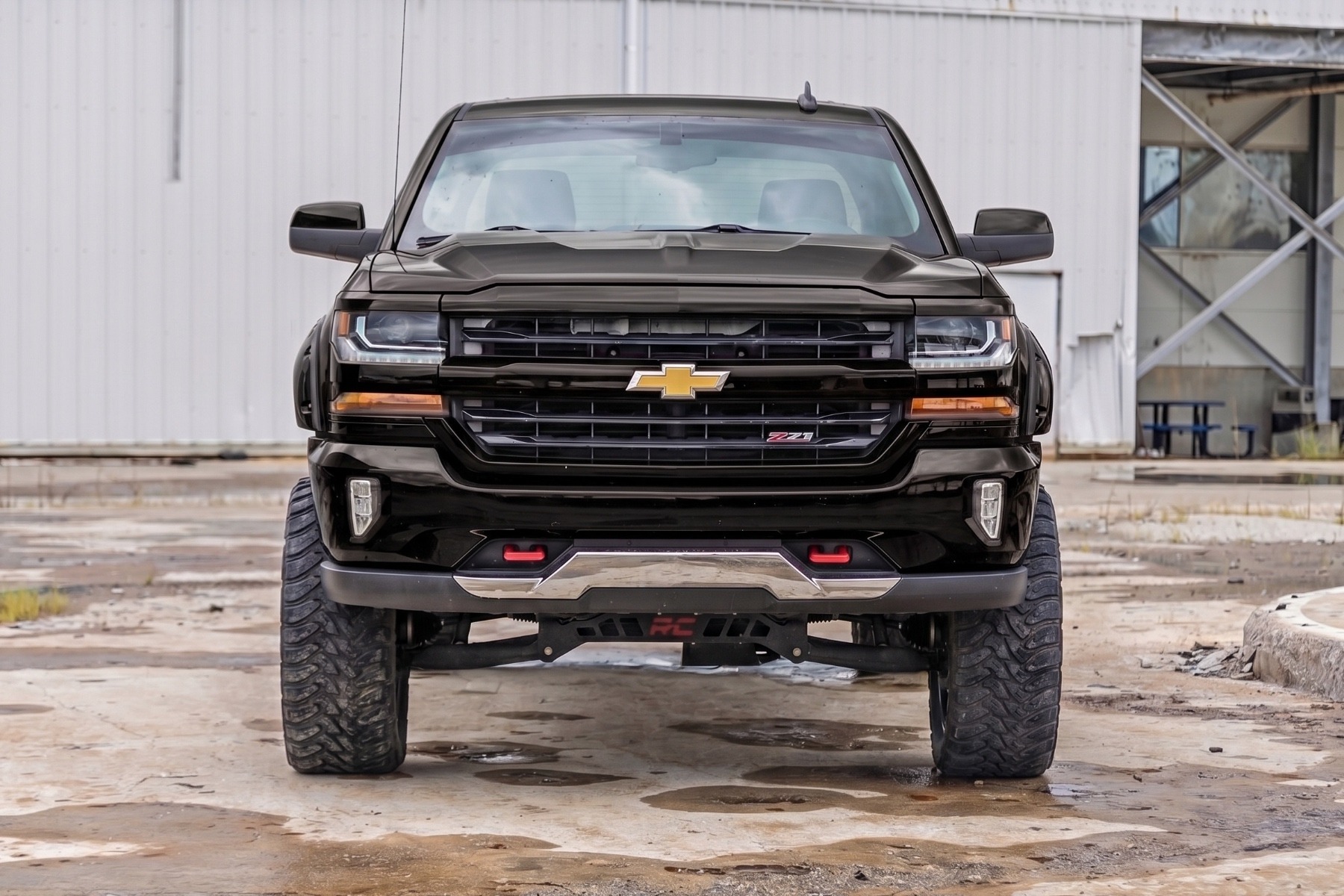 Pocket Fender Flares | 6'7" & 8' Bed | GBA Black | Chevy Silverado 1500 (14-18)/ 2500HD (15-19) view 6