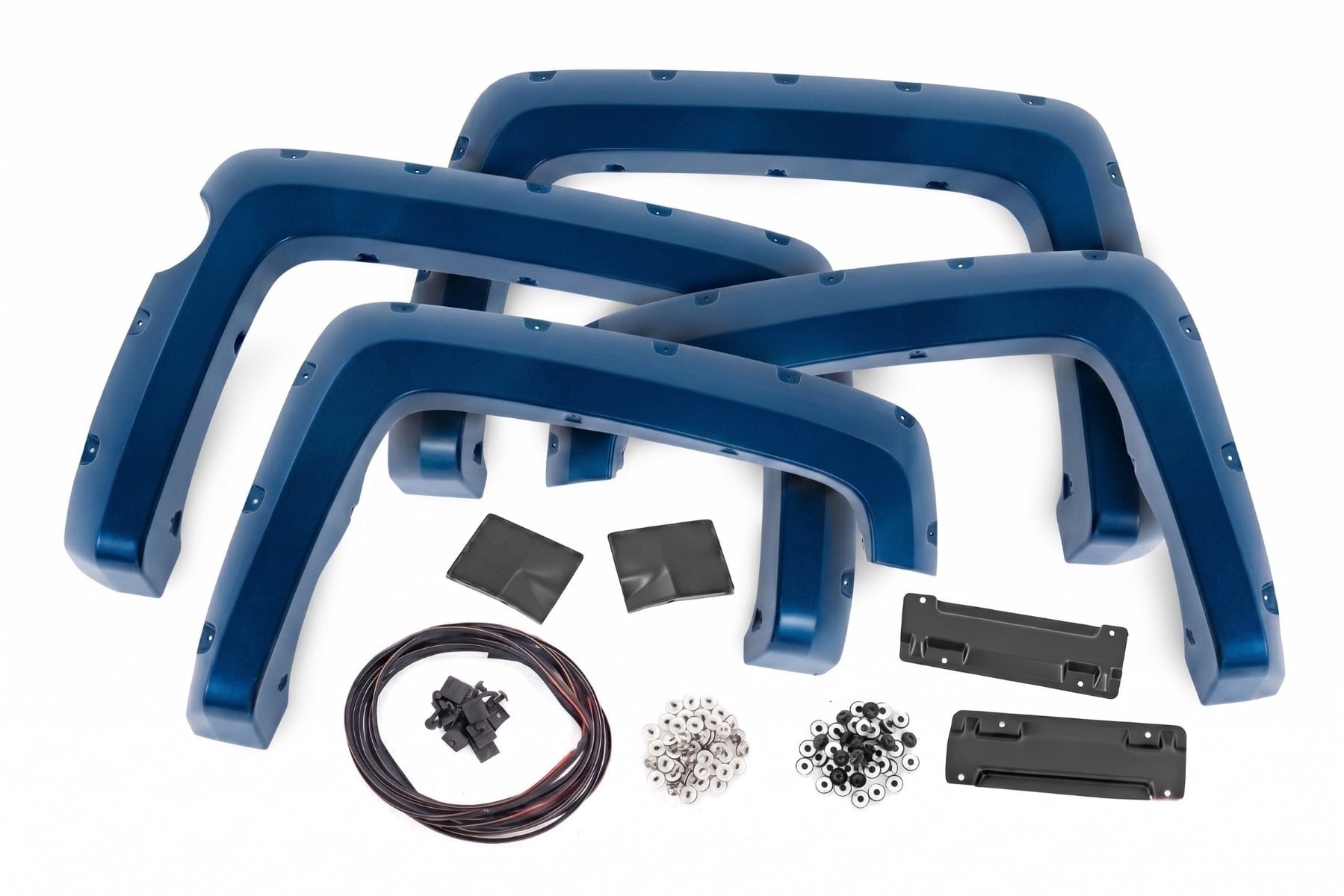 Pocket Fender Flares | 5'9" Bed | G1K Deep Ocean Blue | Chevy Silverado 1500 (14-18 & Classic) view 2