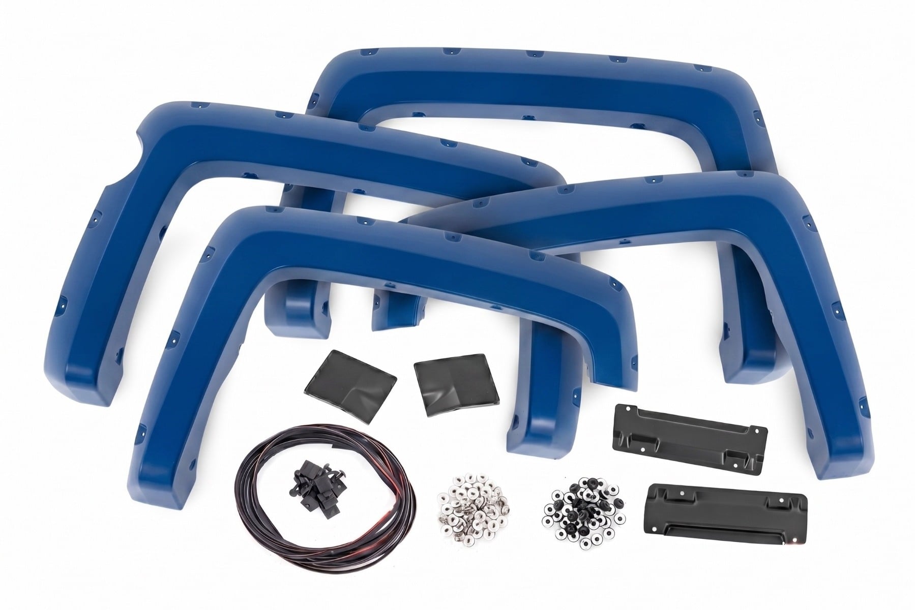 Pocket Fender Flares | 5'9" Bed | GA0 North-Sky Blue | Chevy Silverado 1500 (14-18 & Classic) view 3