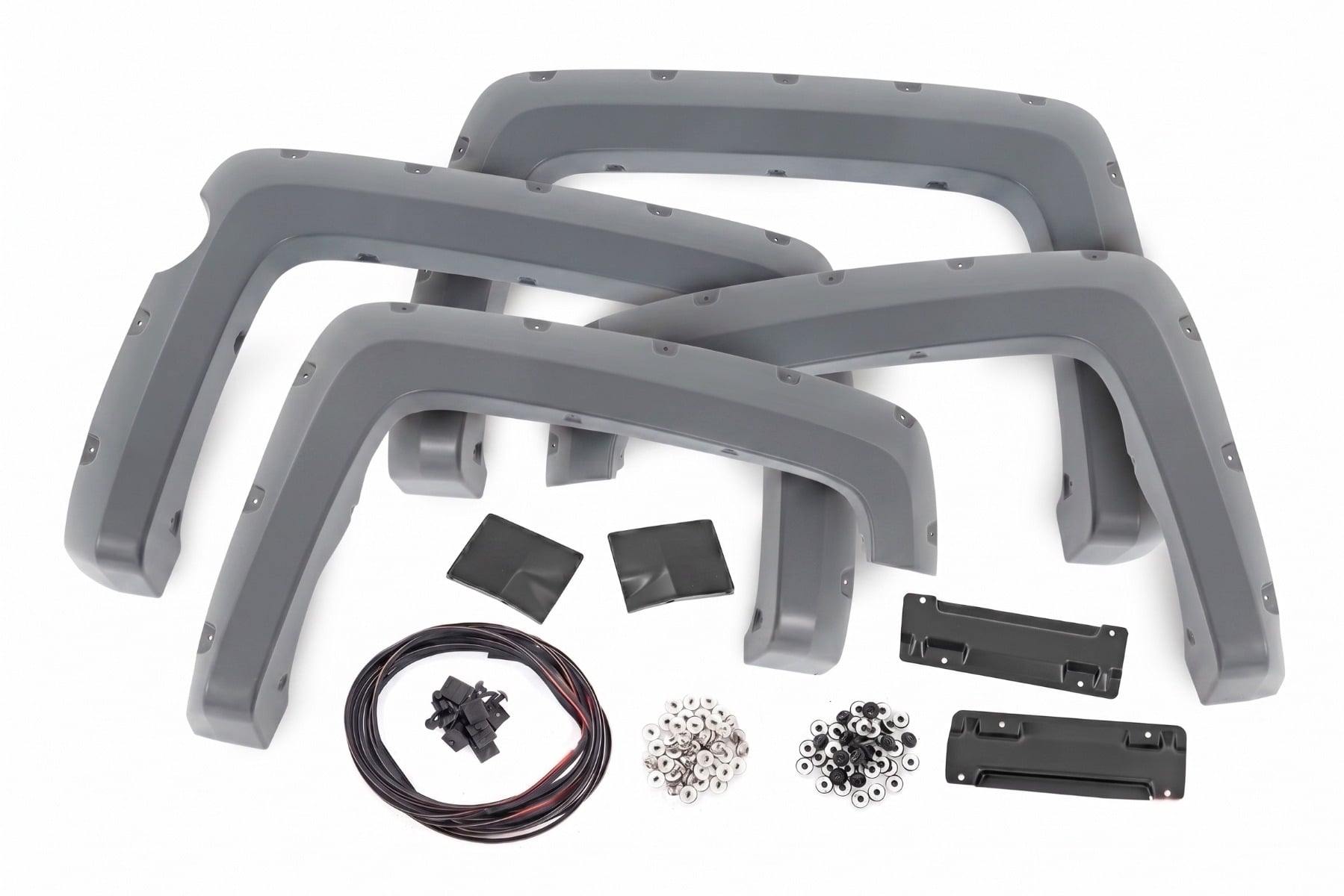 Pocket Fender Flares | 5'9" Bed | G1C Overcast | Chevy Silverado 1500 (14-18 & Classic) view 3