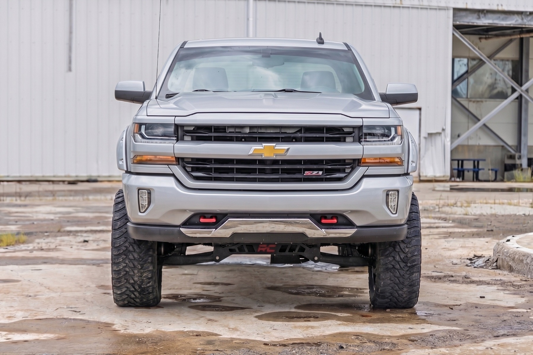 Pocket Fender Flares | 5'9" Bed | GAN Silver Ice Metallic | Chevy Silverado 1500 (14-18 & Classic) — view 6
