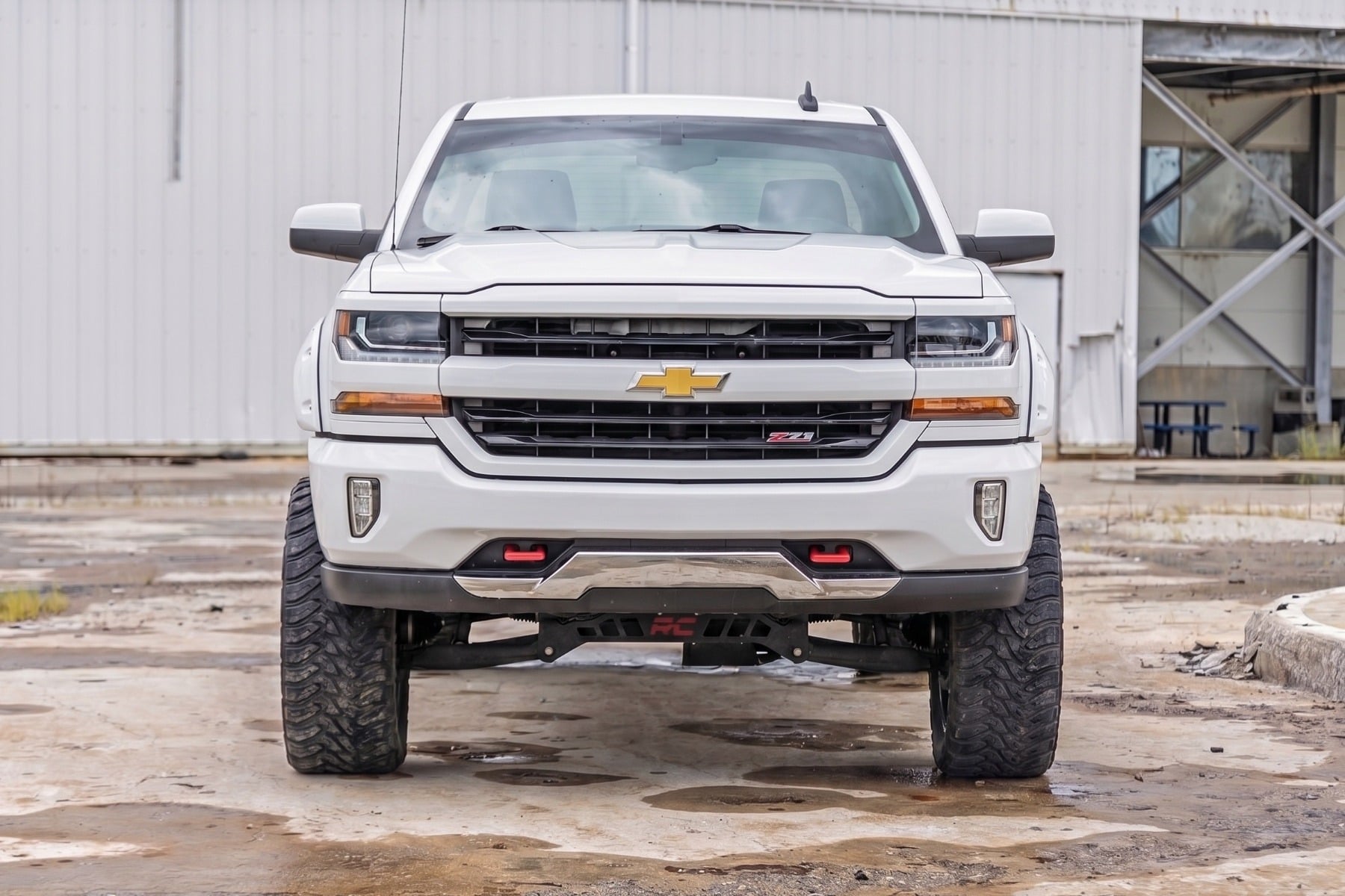 Pocket Fender Flares | 5'9" Bed | GAZ Summit White | Chevy Silverado 1500 (14-18 & Classic) — view 6