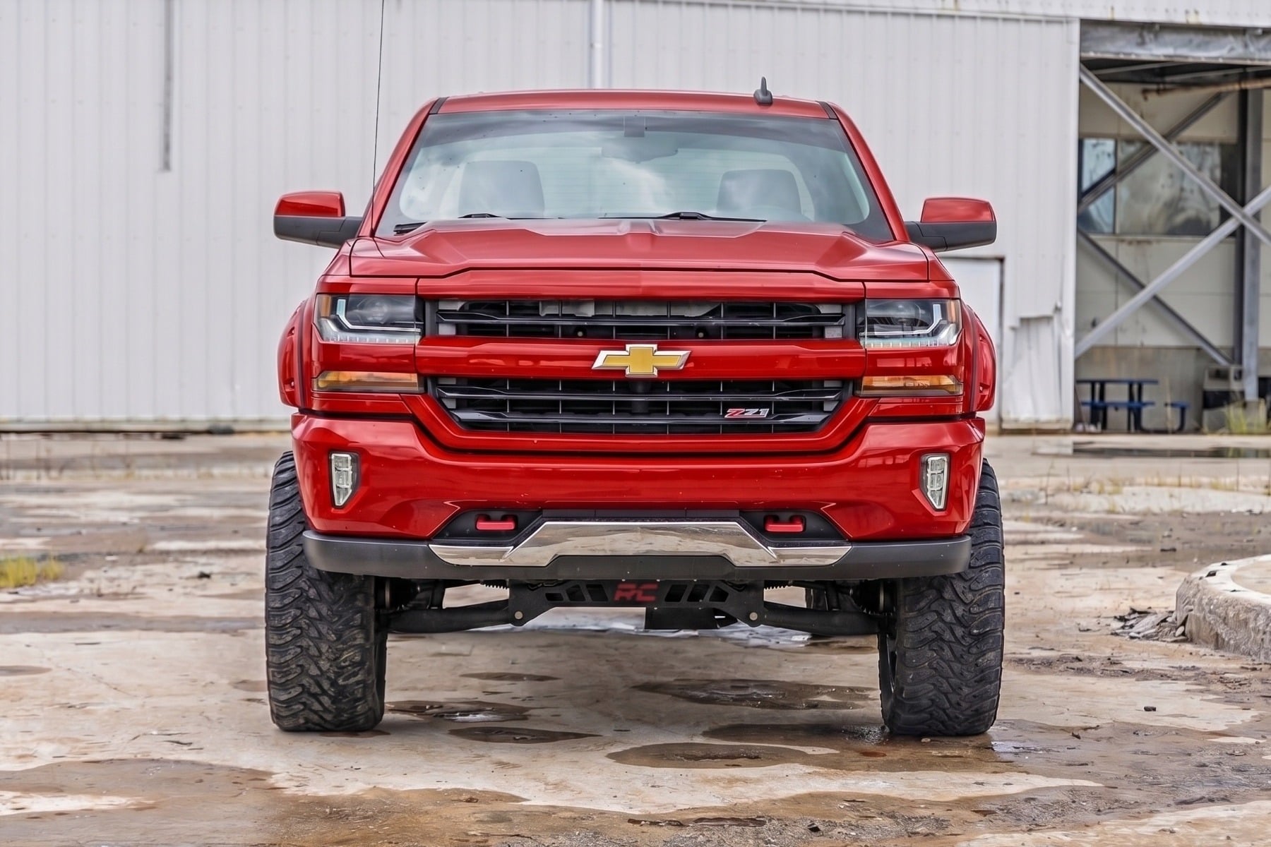 Pocket Fender Flares | 5'9" Bed | GCN Victory Red | Chevy Silverado 1500 (14-18 & Classic) view 6
