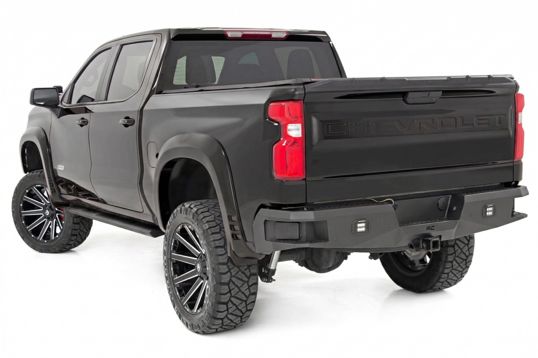 SF1 Fender Flares | GBA Black | Chevy Silverado 1500 2WD/4WD (2019-2026) — view 3