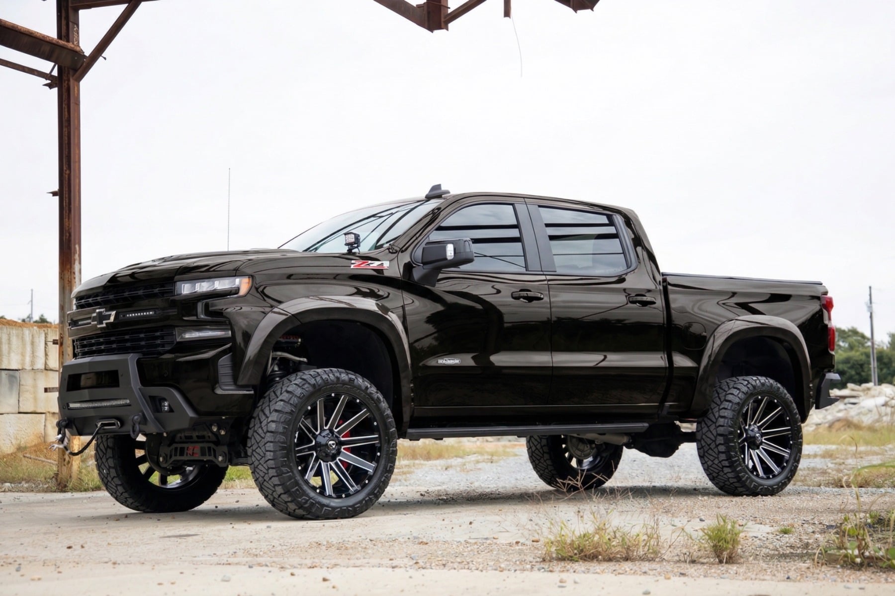 SF1 Fender Flares | GBA Black | Chevy Silverado 1500 2WD/4WD (2019-2026) — view 5