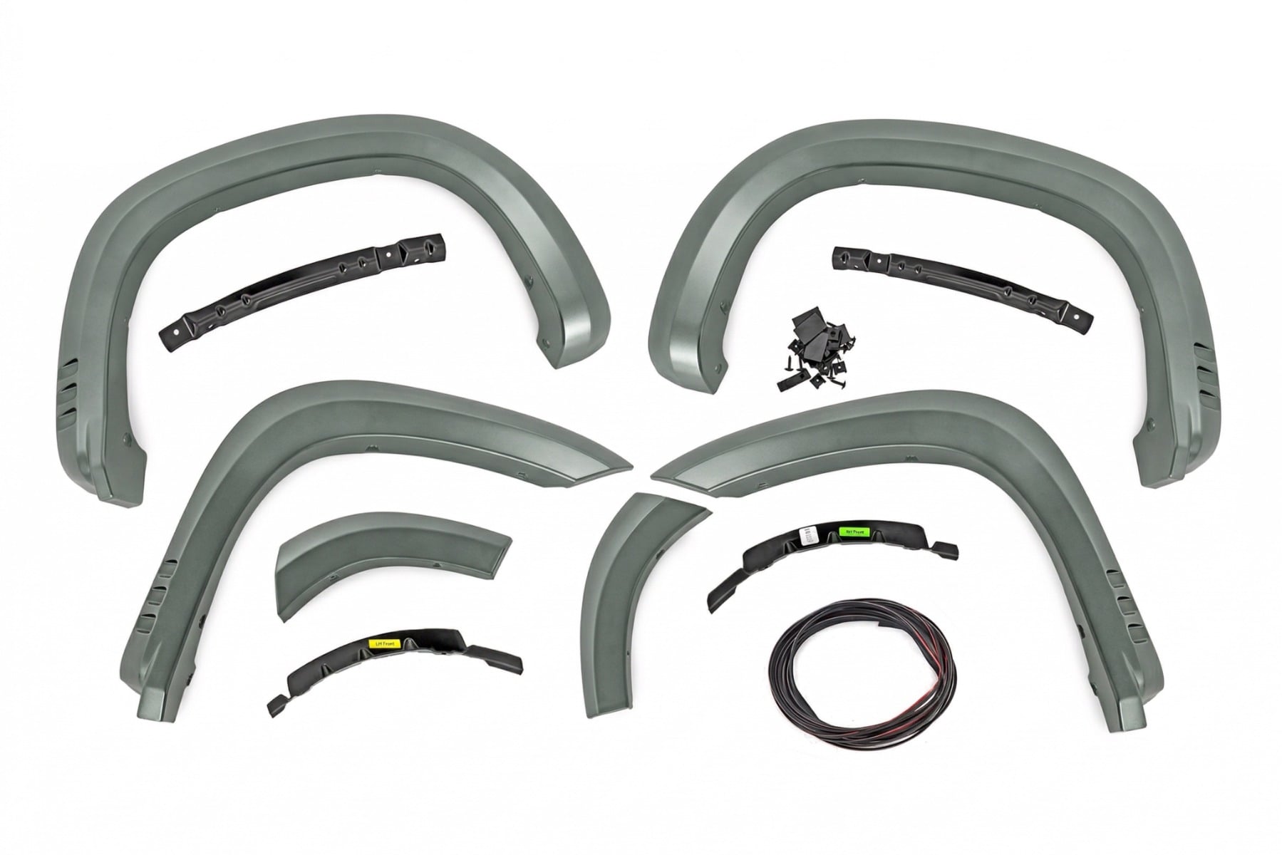 SF1 Fender Flares | GBD Cypress Gray | Chevy Silverado 1500 2WD/4WD (19-26) view 4