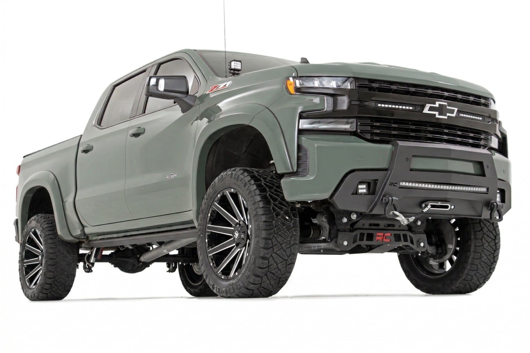 SF1 Fender Flares | GBD Cypress Gray | Chevy Silverado 1500 2WD/4WD (19-26) view 2
