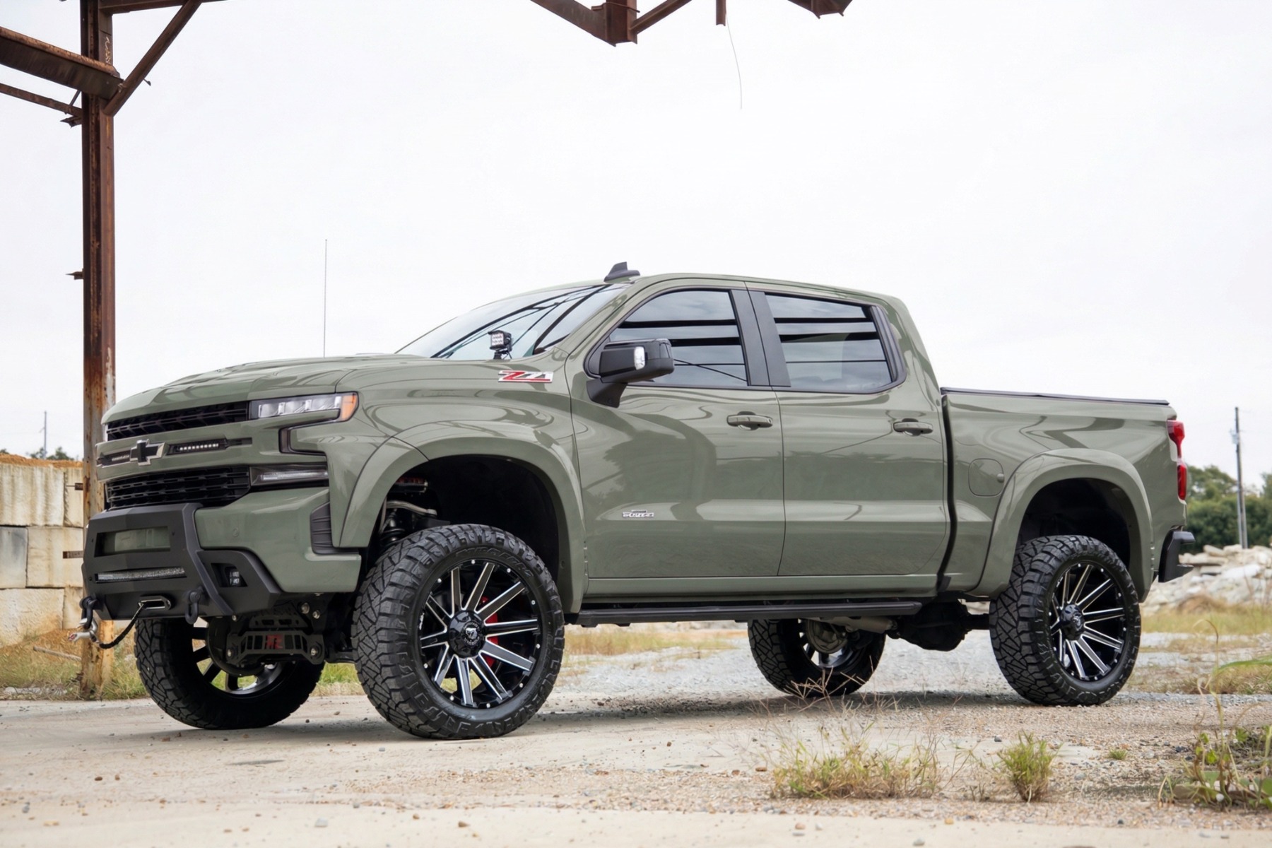 SF1 Fender Flares | GBD Cypress Gray | Chevy Silverado 1500 2WD/4WD (19-26) view 5