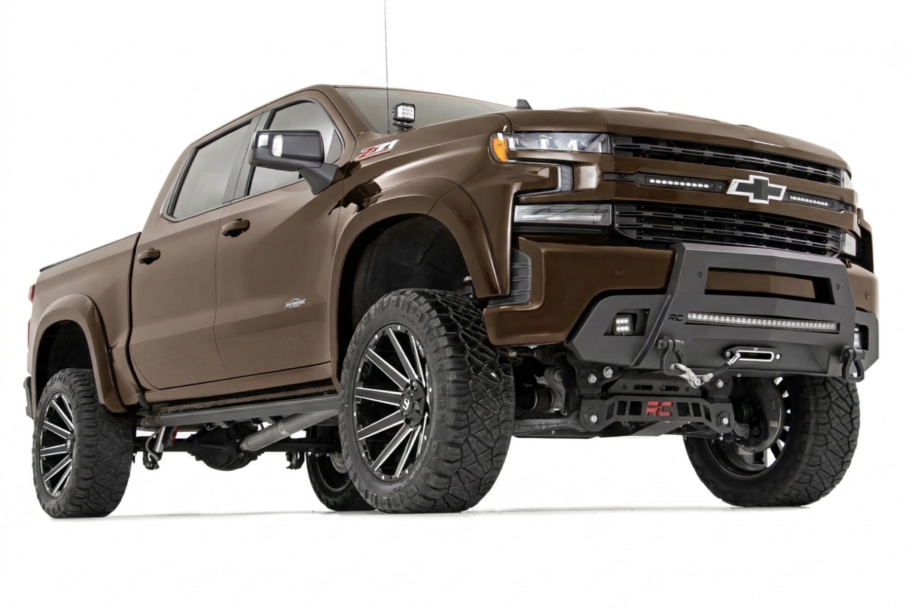 SF1 Fender Flares | GXN Deep Bronze | Chevy Silverado 1500 2WD/4WD (19-26) view 2