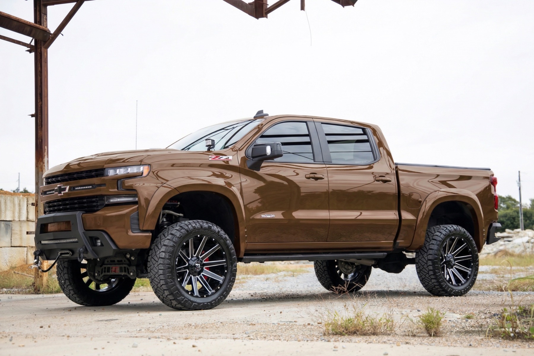 SF1 Fender Flares | GXN Deep Bronze | Chevy Silverado 1500 2WD/4WD (19-26) view 5