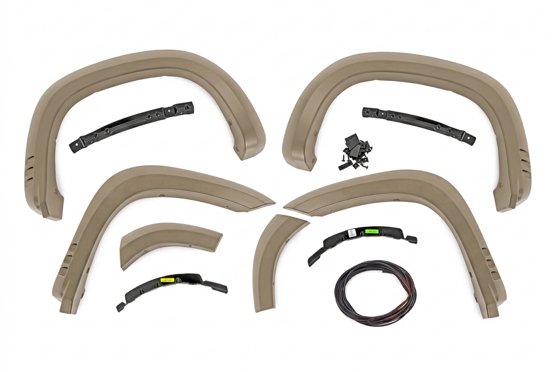 SF1 Fender Flares | GTL Desert Sand | Chevy Silverado 1500 2WD/4WD (19-26) — view 4