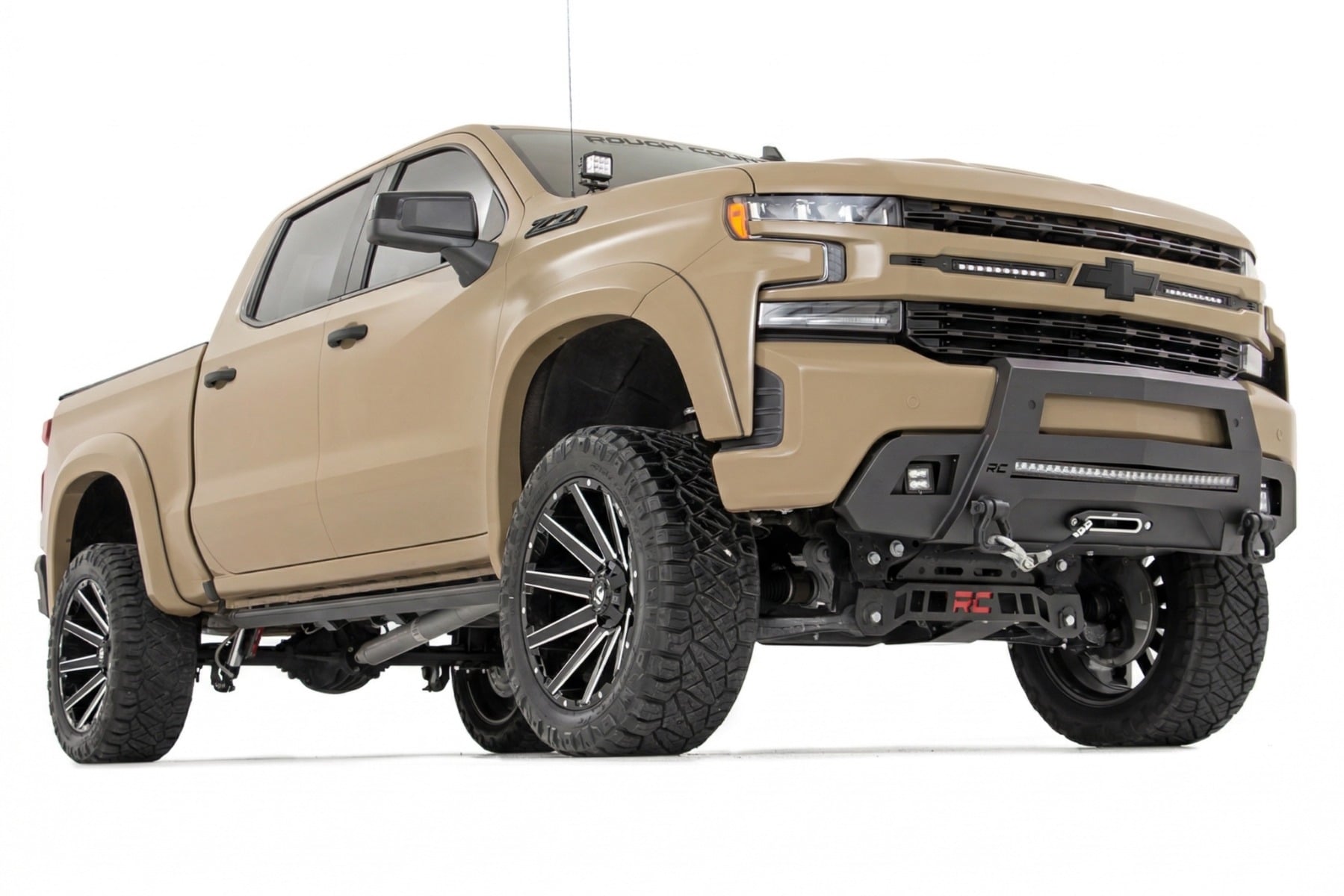 SF1 Fender Flares | GTL Desert Sand | Chevy Silverado 1500 2WD/4WD (19-26) — view 2
