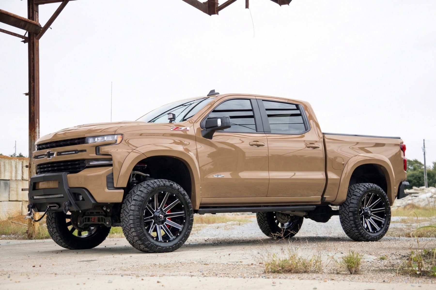 SF1 Fender Flares | GTL Desert Sand | Chevy Silverado 1500 2WD/4WD (19-26) — view 5