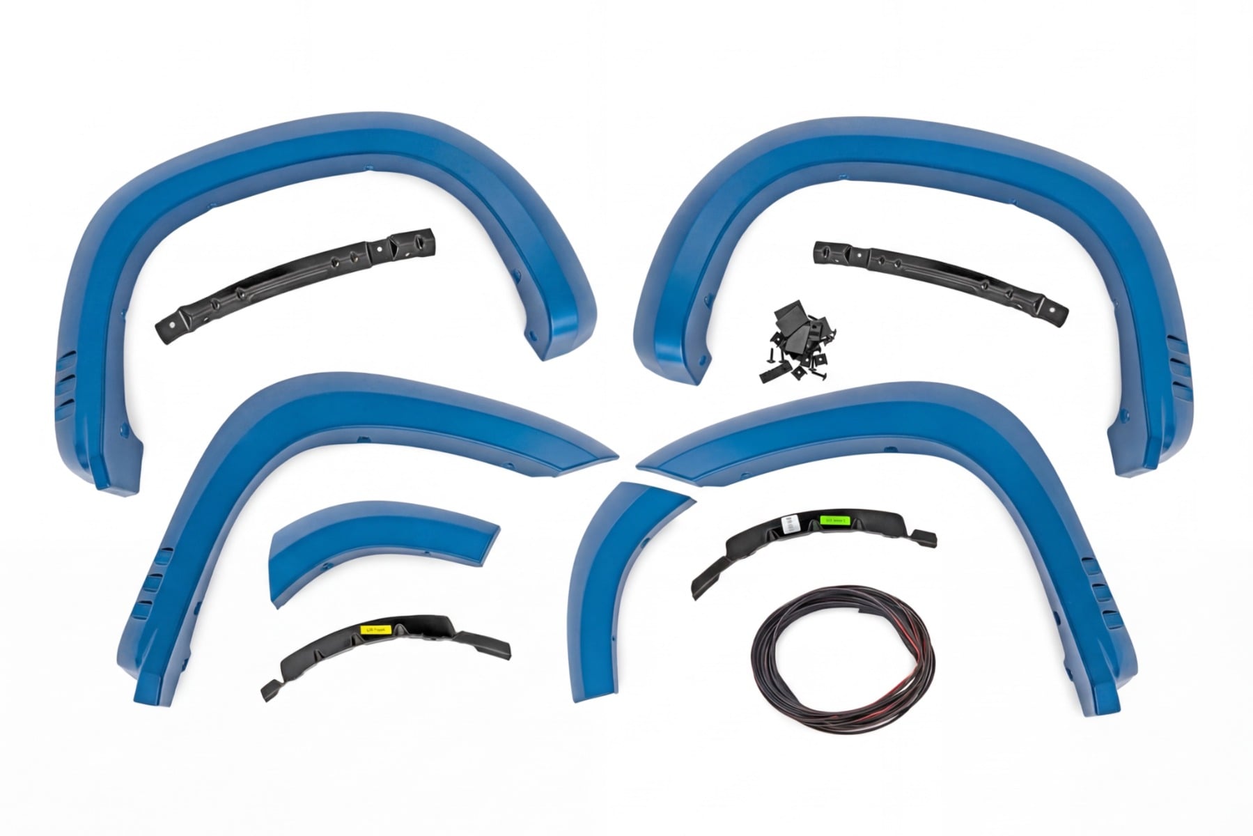 SF1 Fender Flares | GLT Glacier Blue | Chevy Silverado 1500 2WD/4WD (19-26) view 4
