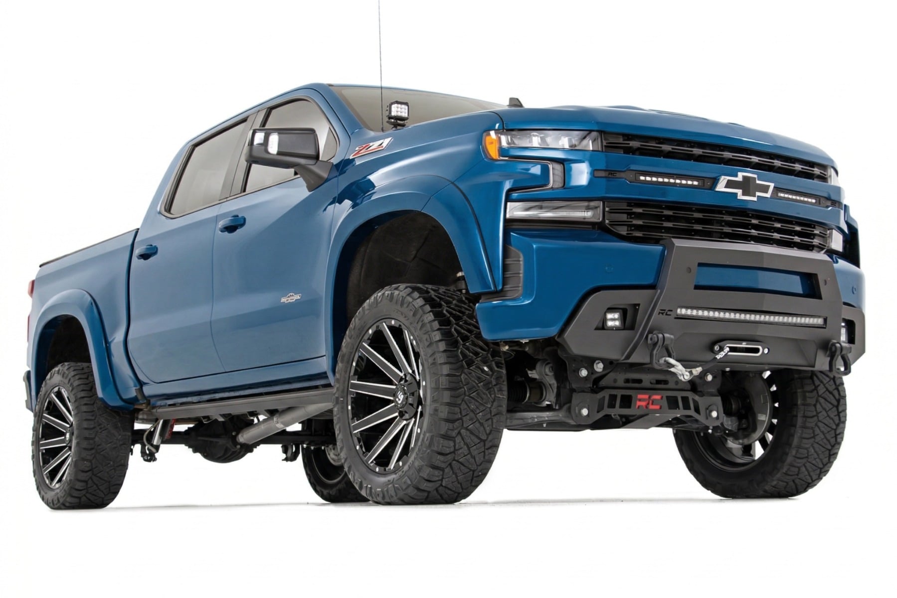SF1 Fender Flares | GXP Lakeshore Blue | Chevy Silverado 1500 2WD/4WD (19-26) view 2