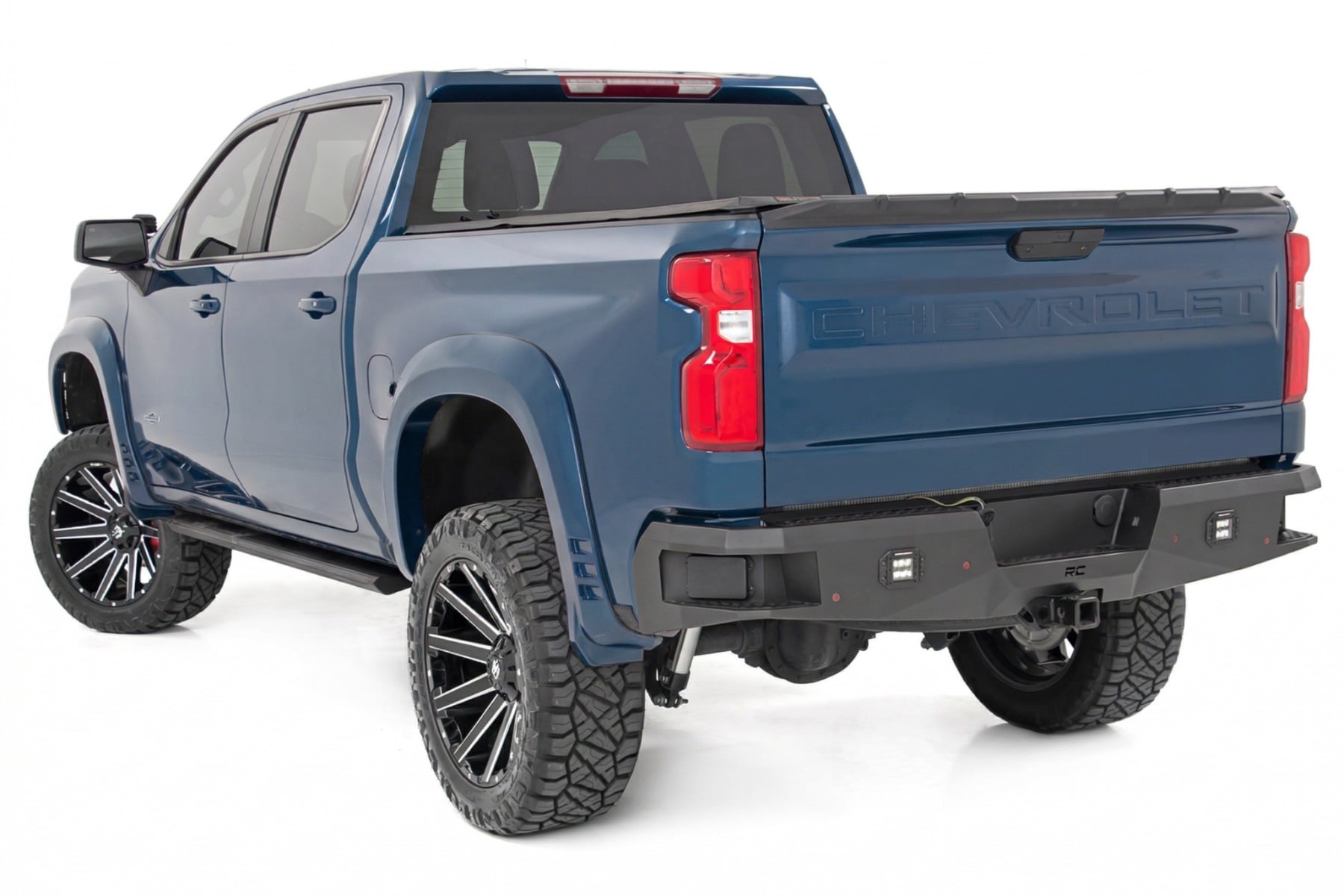 SF1 Fender Flares | GXP Lakeshore Blue | Chevy Silverado 1500 2WD/4WD (19-26) view 3