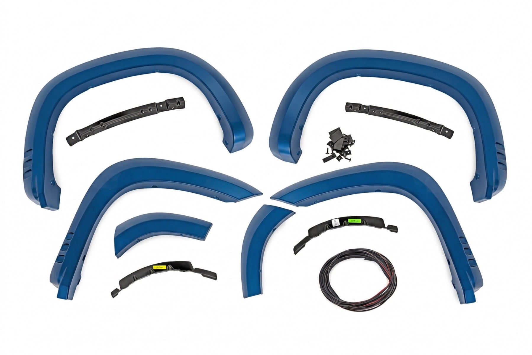 SF1 Fender Flares | GJV Riptide Blue | Chevy Silverado 1500 2WD/4WD (19-26) view 4