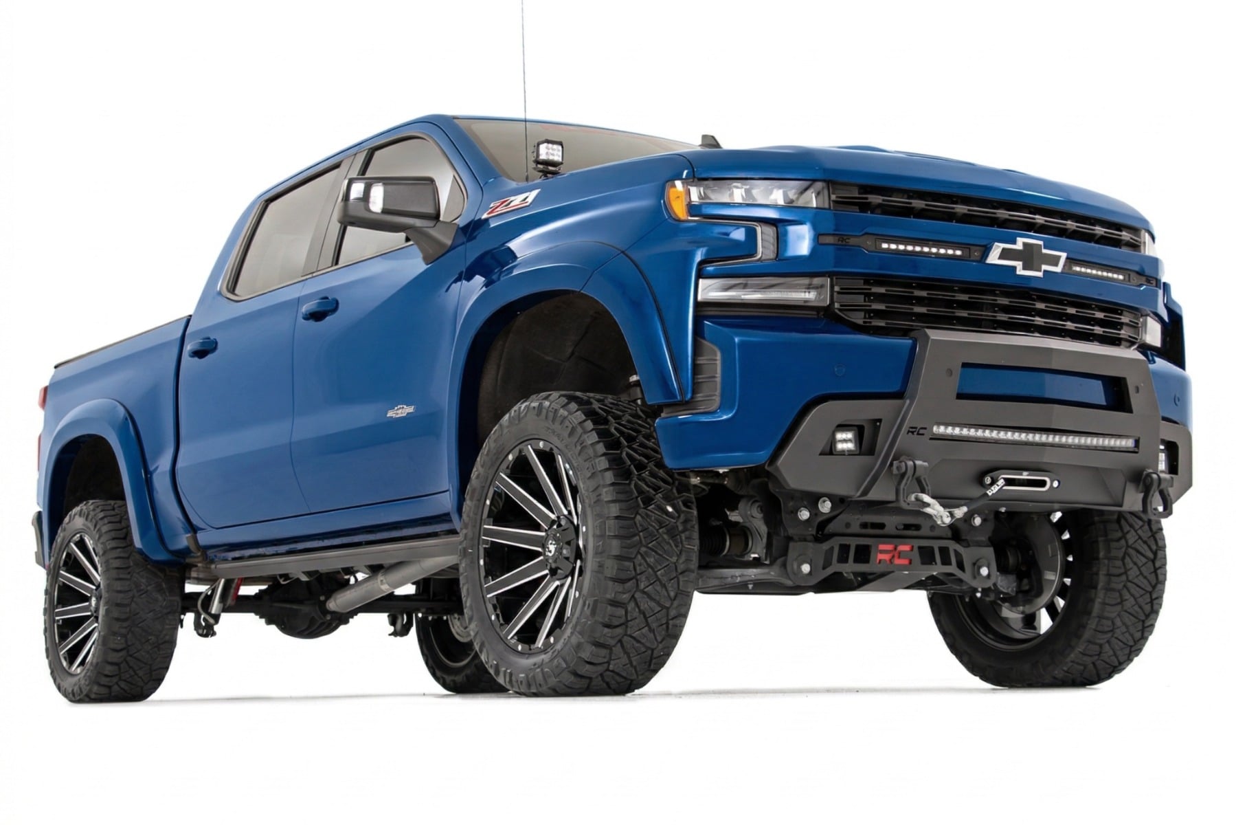 SF1 Fender Flares | GJV Riptide Blue | Chevy Silverado 1500 2WD/4WD (19-26) view 2